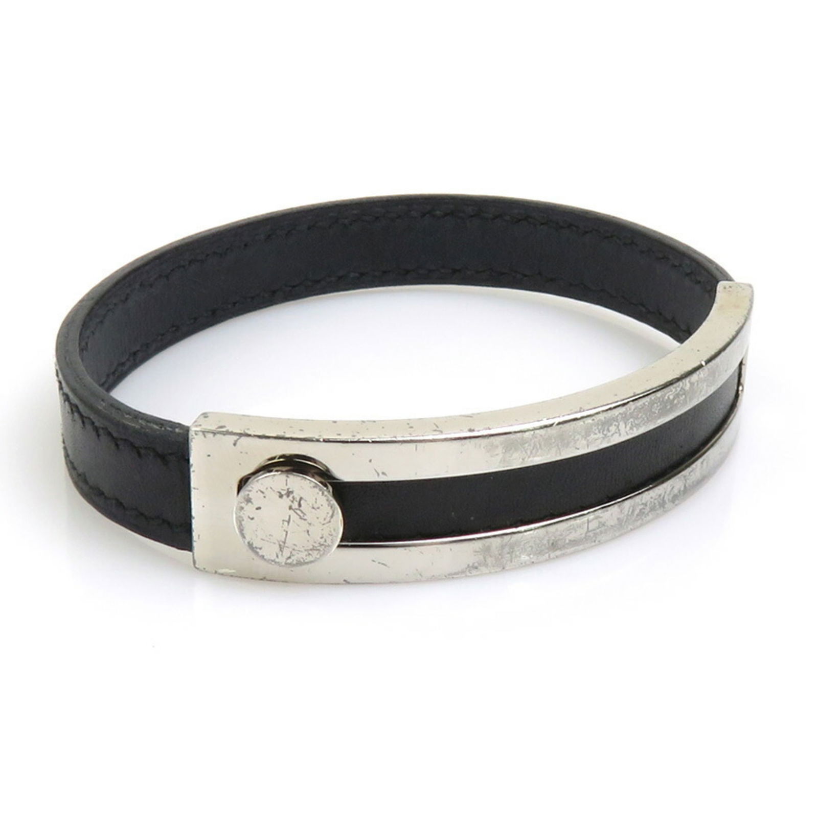 Metal - Hermes Charm Bracelet Leather - 2