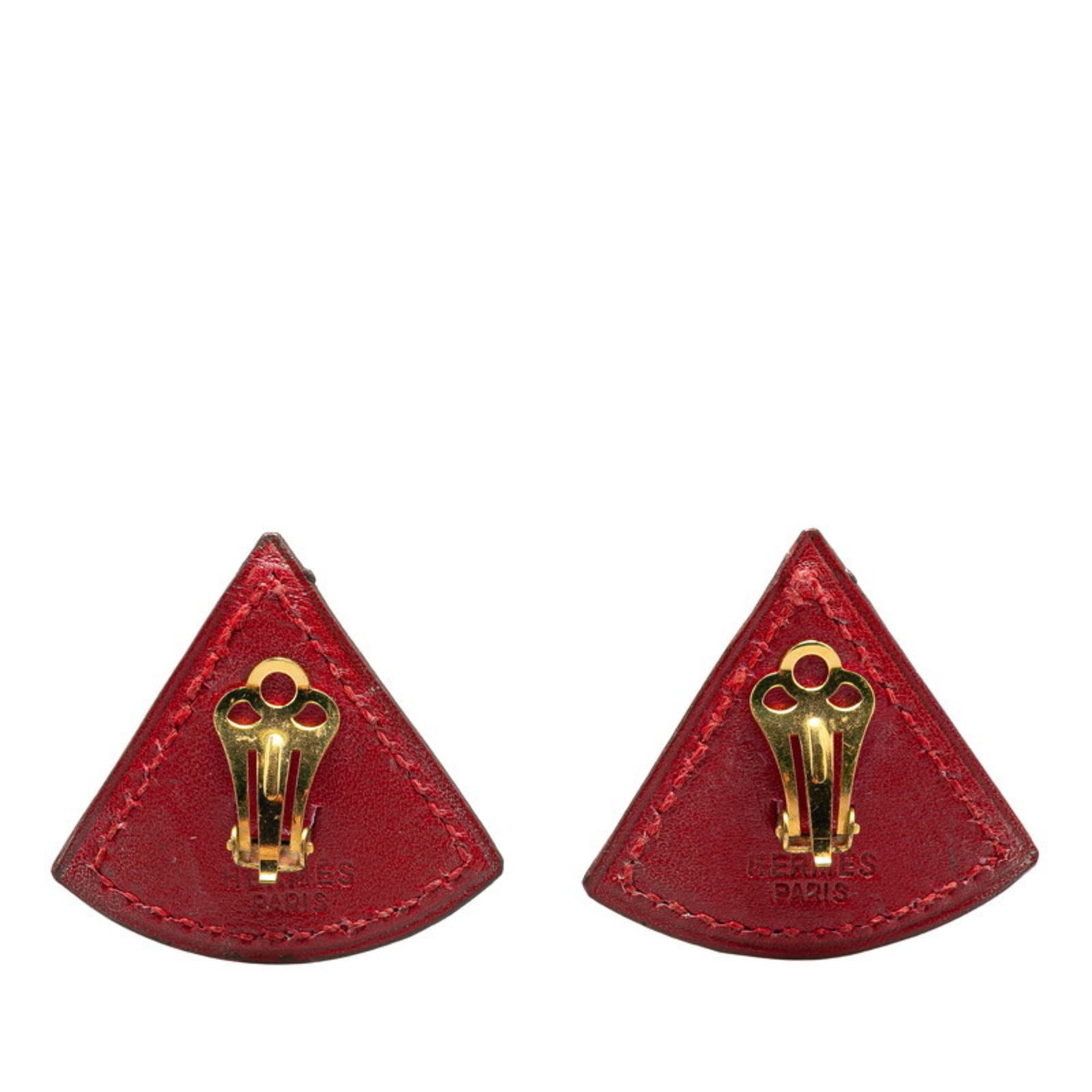 Leather Hermes Clip Earrings: Leather Hermes Clip Earrings This listing features Leather Hermes Clip Earrings. Item specifics are provided below. Item Specifics: Brand: Hermes Type: Clip Earrings Gender: Women Material: Leather Co