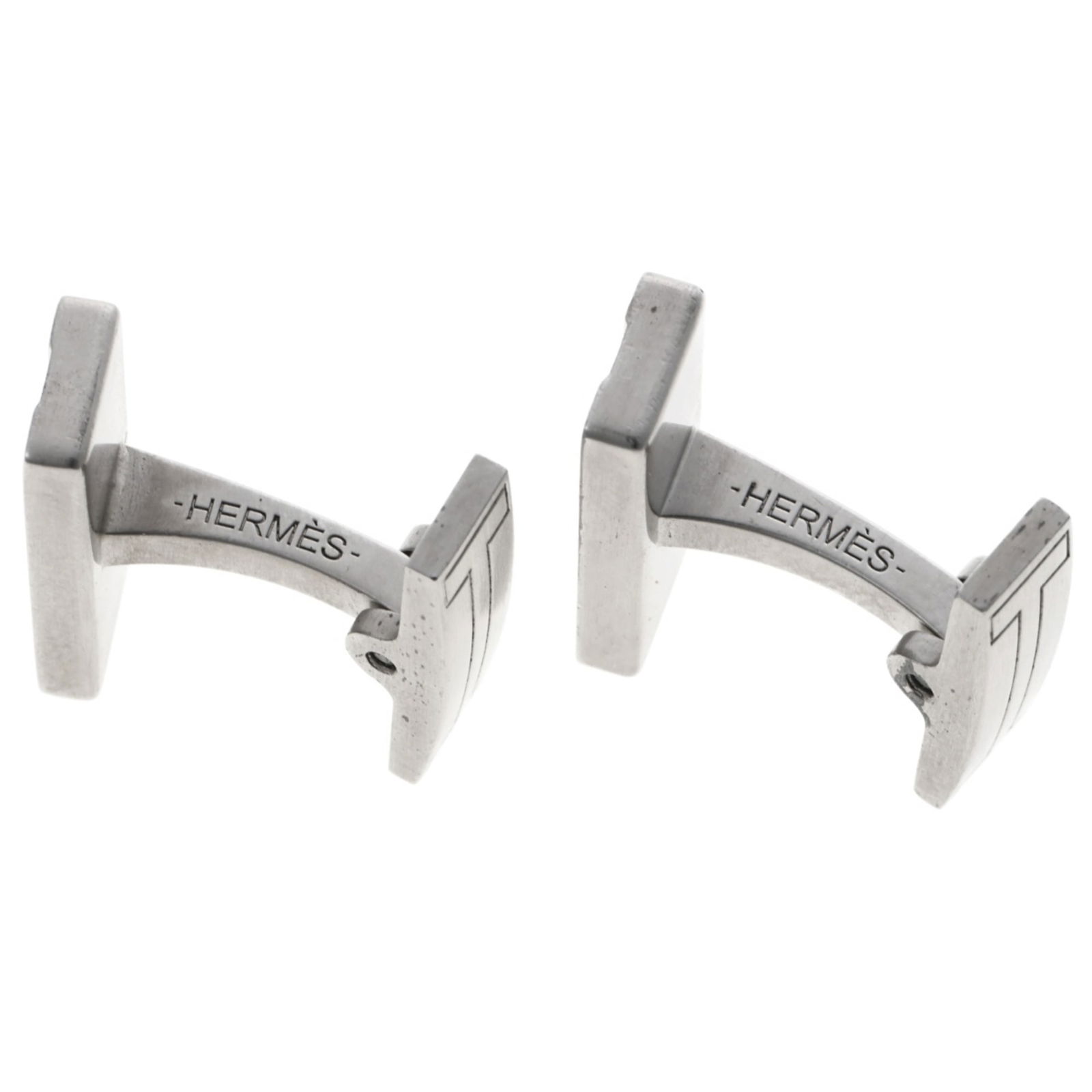 Metal Hermes Cufflinks - 3