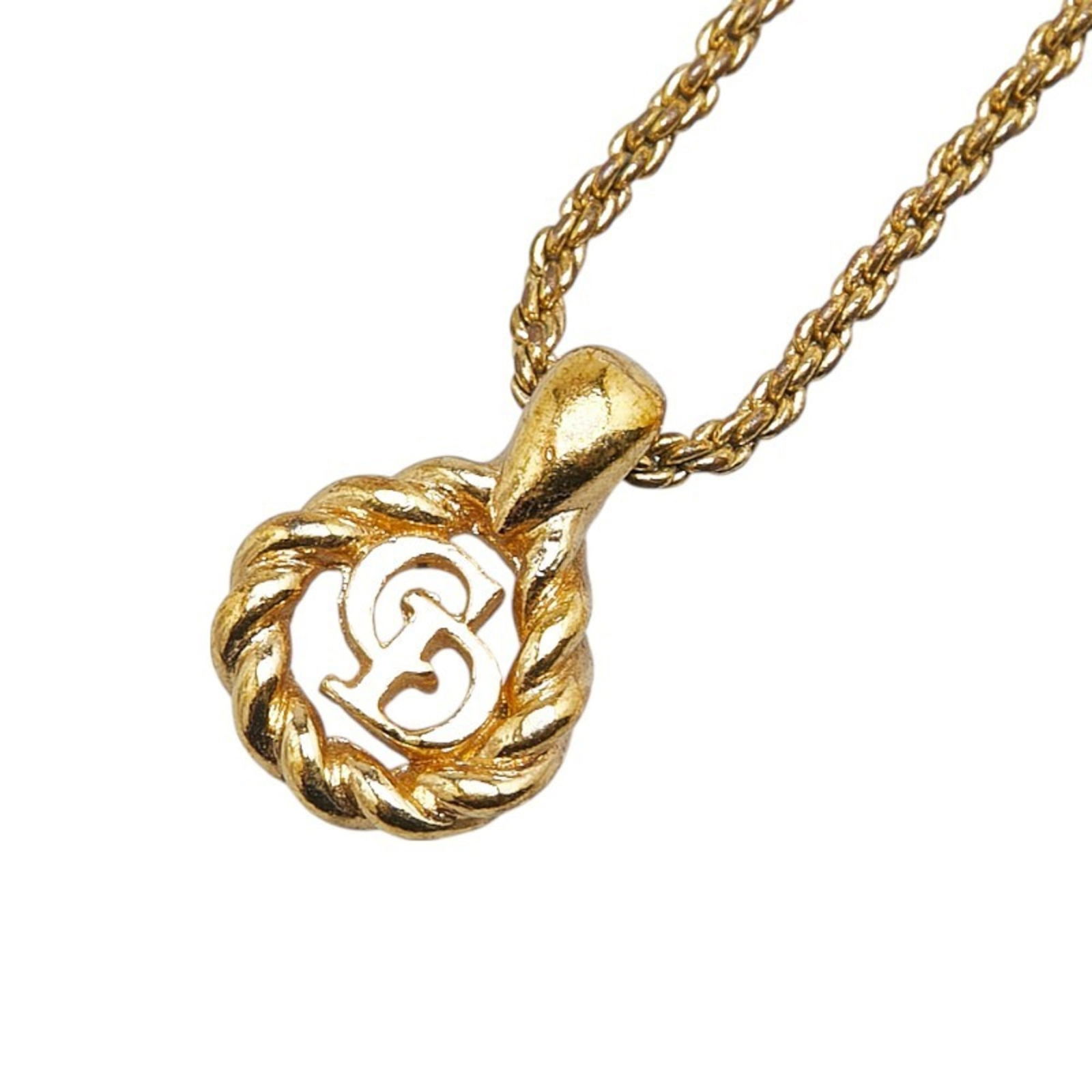 for women. - Christian Dior CD logo necklace - gold plated: for women. - Christian Dior CD logo necklace - gold plated This listing features for women. - Christian Dior CD logo necklace - gold plated. Item specifics are provided below. Item Specifics: Brand: