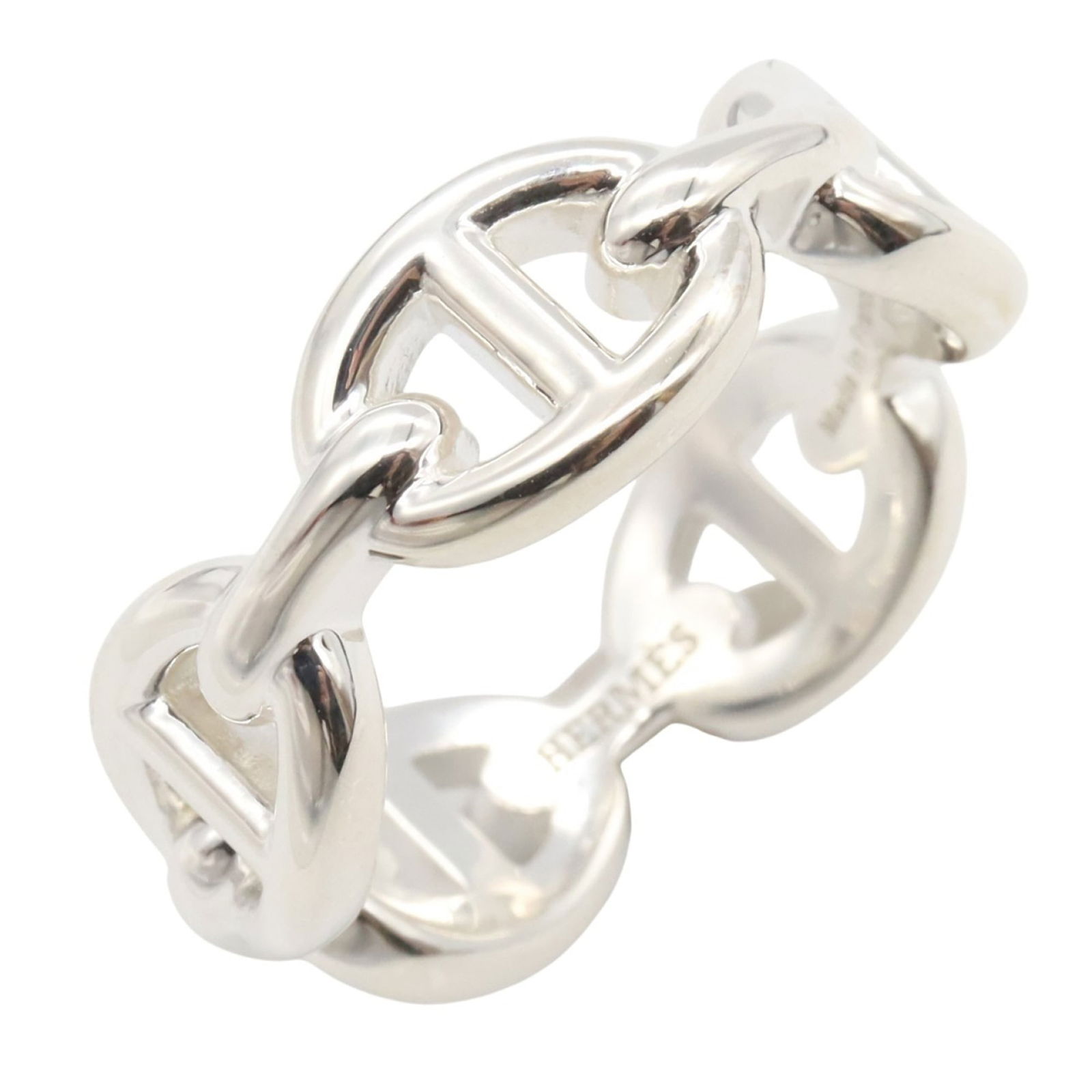 925 Hermes Band Ring Silver (1 of 10)