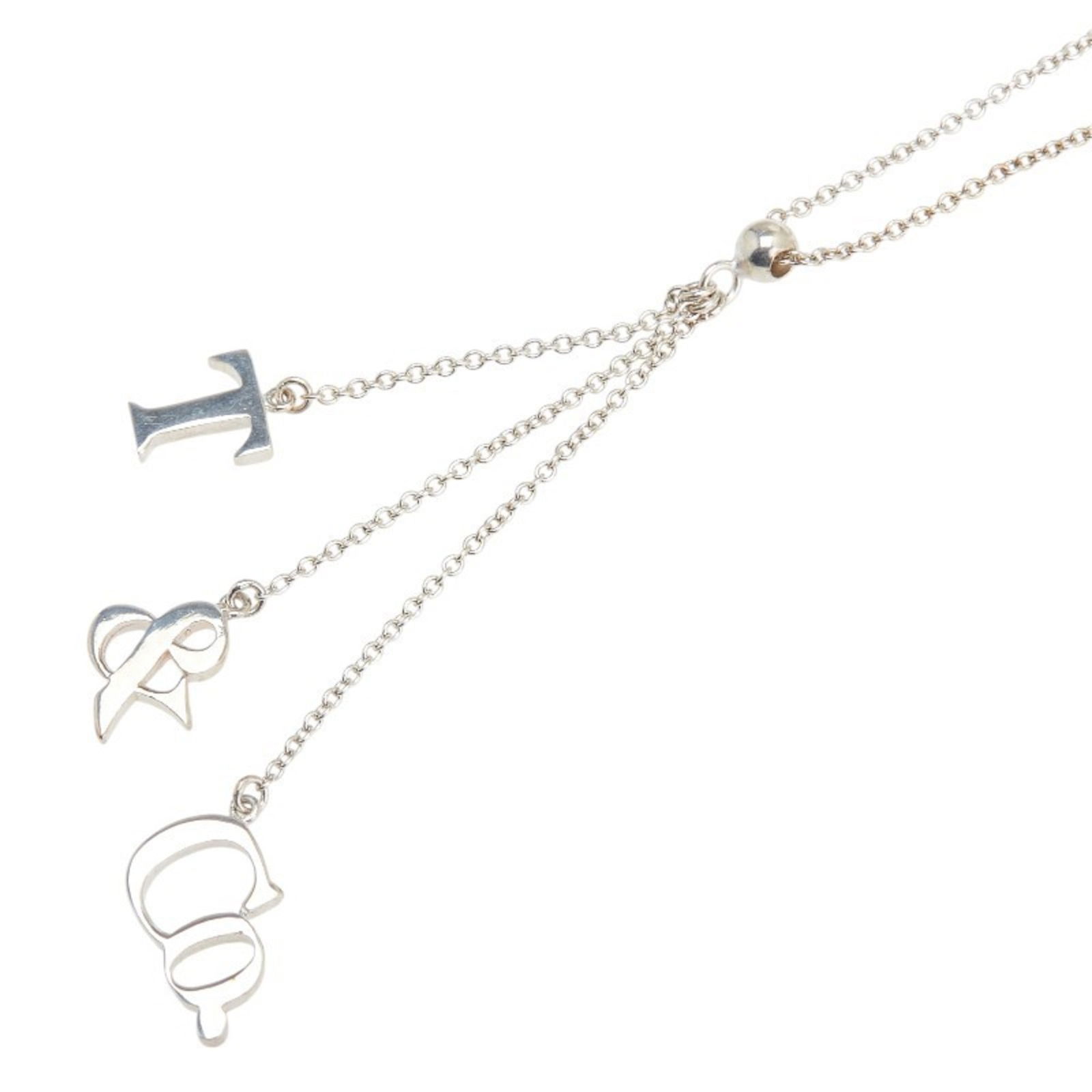 TIFFANY & Co. logo necklace in 925 silver for women.: TIFFANY & Co. logo necklace in 925 silver for women. This listing features TIFFANY & Co. logo necklace in 925 silver for women.. Item specifics are provided below. Item Specifics: Brand: Tiffany