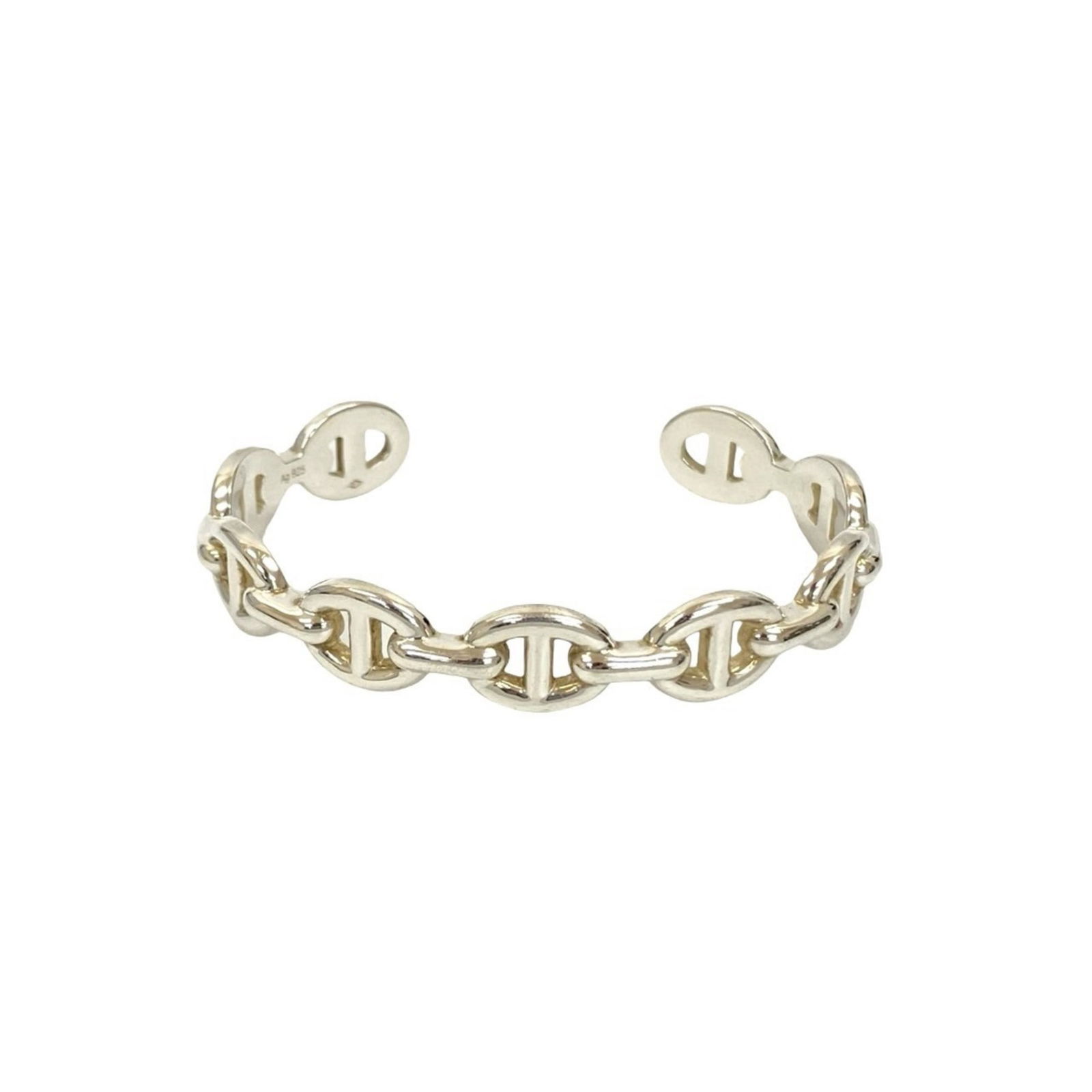 925 Hermes Bangle Silver - 5