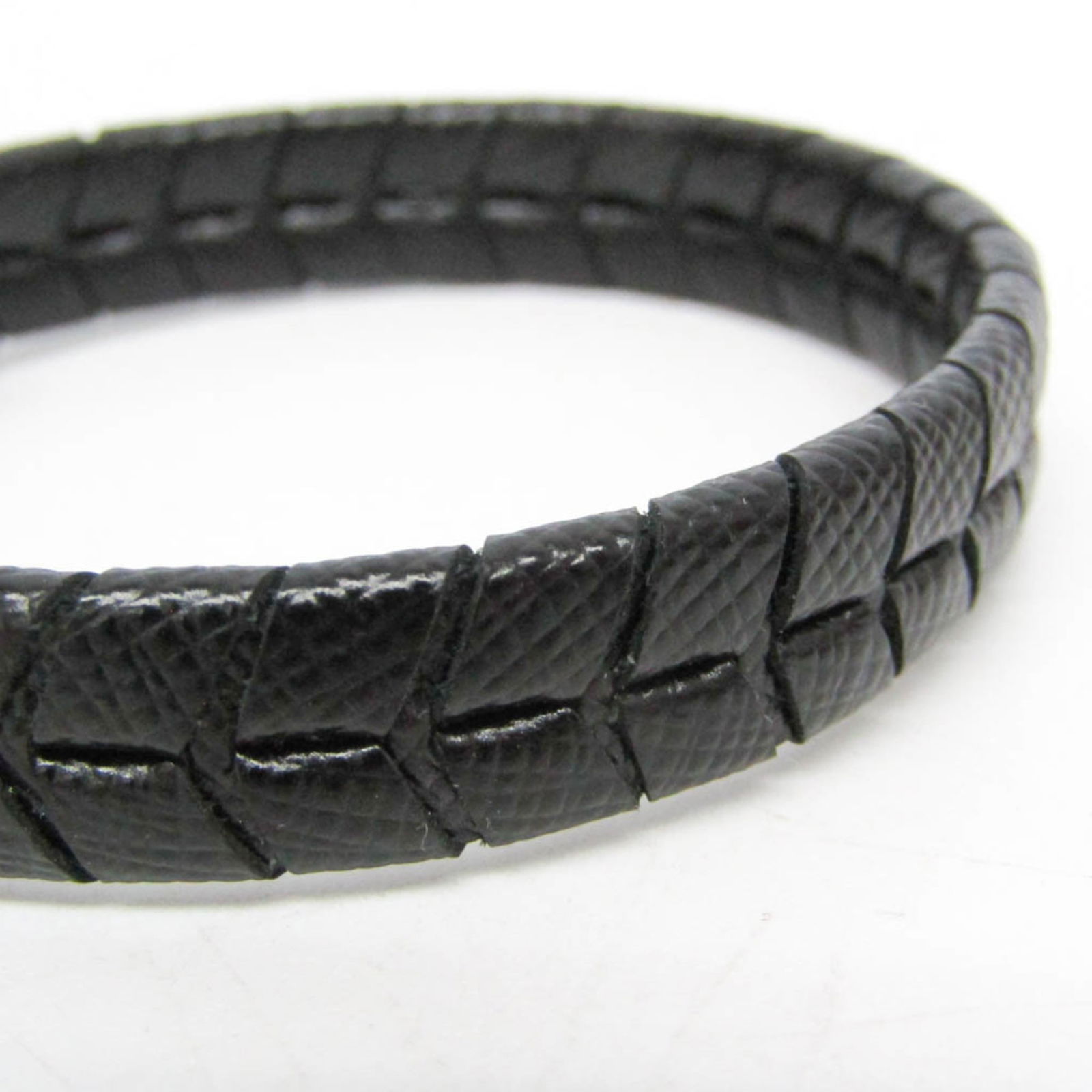 Leather Prada Bangle - 5