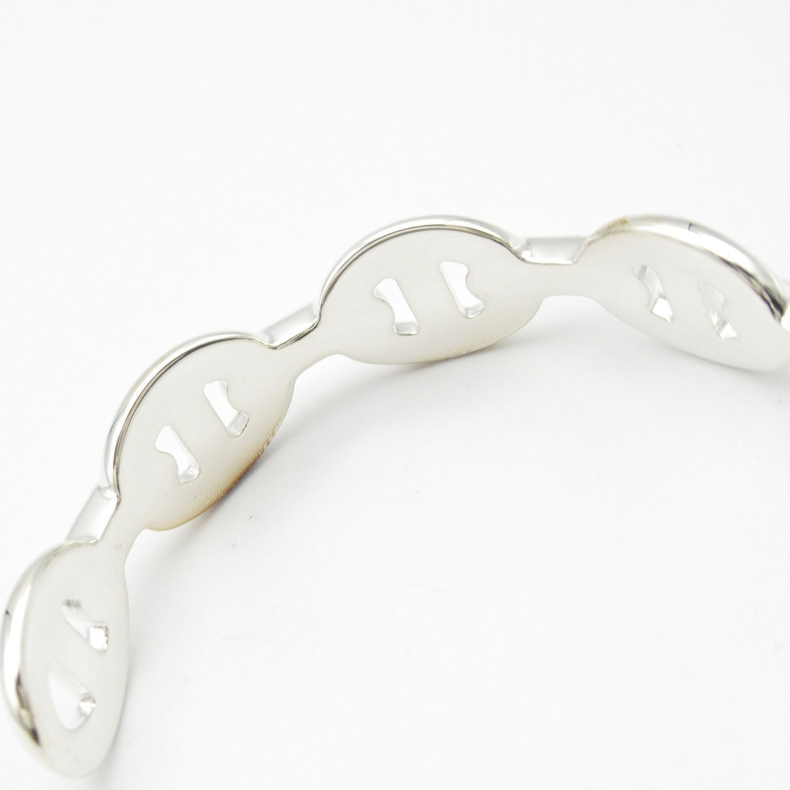925 Hermes Bangle Silver - 4