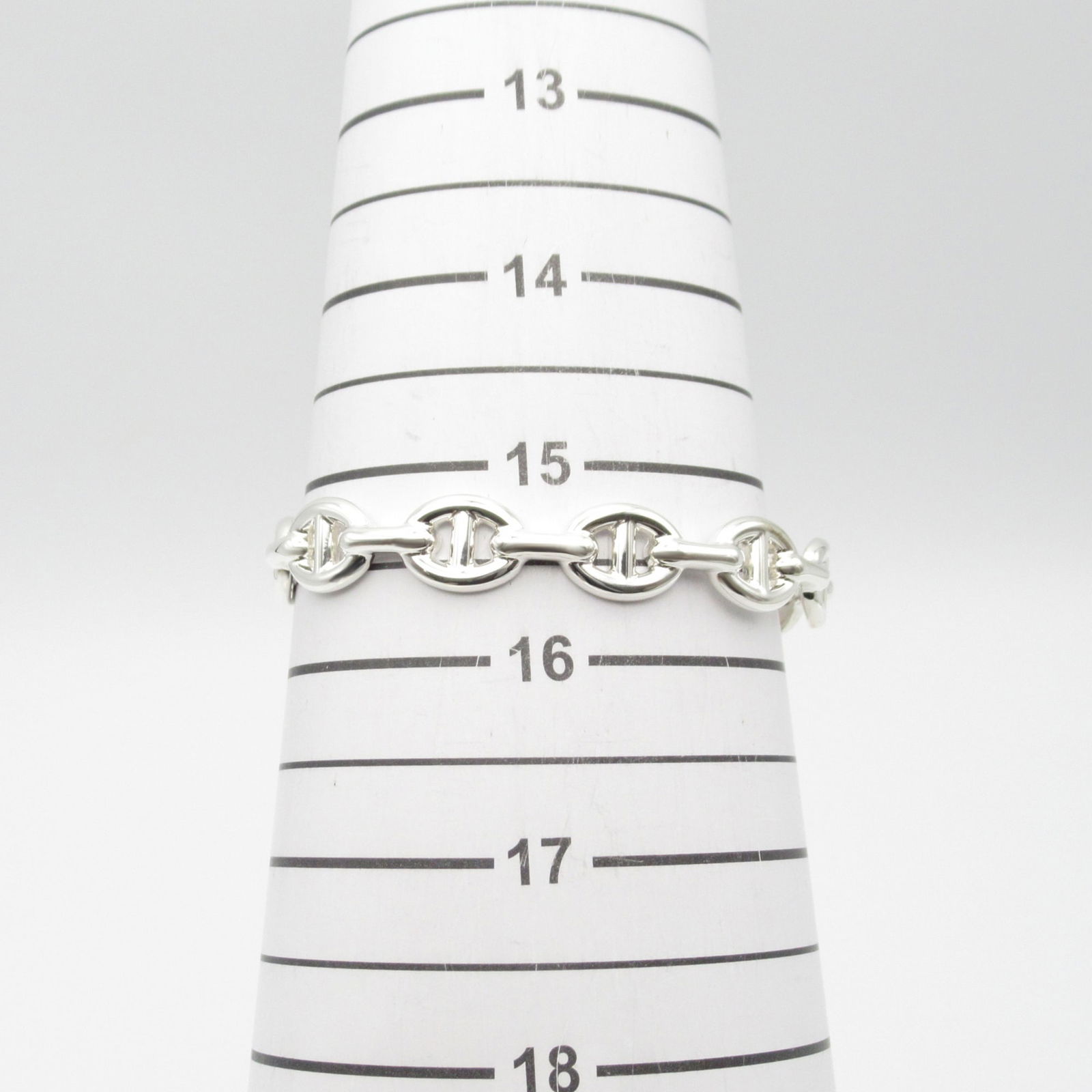 925 Hermes Bangle Silver - 6