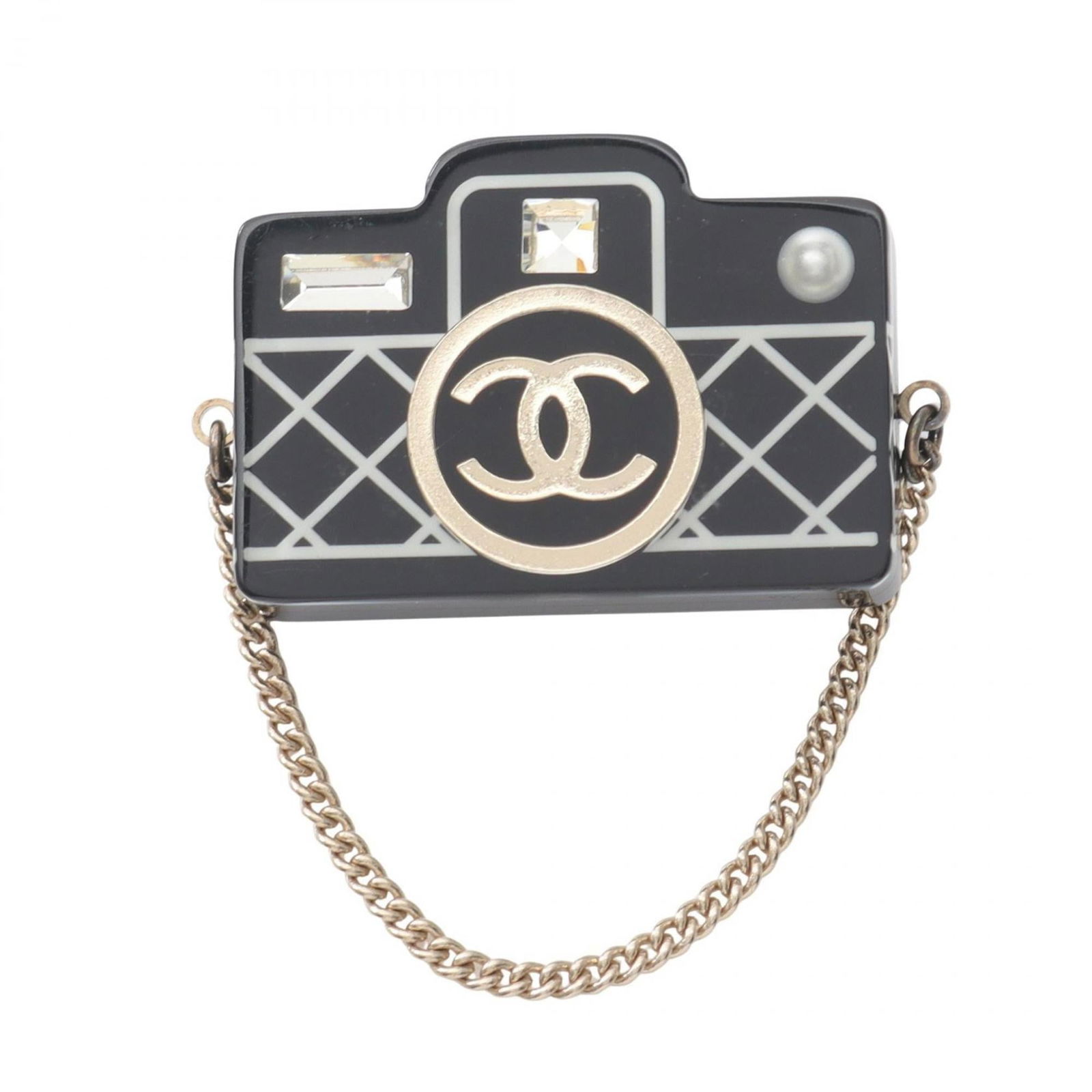 Plastic - Chanel Brooch Gold Plating: Plastic - Chanel Brooch Gold Plating This listing features Plastic - Chanel Brooch Gold Plating. Item specifics are provided below. Item Specifics: Brand: Chanel Type: Brooch Gender: Women Material: