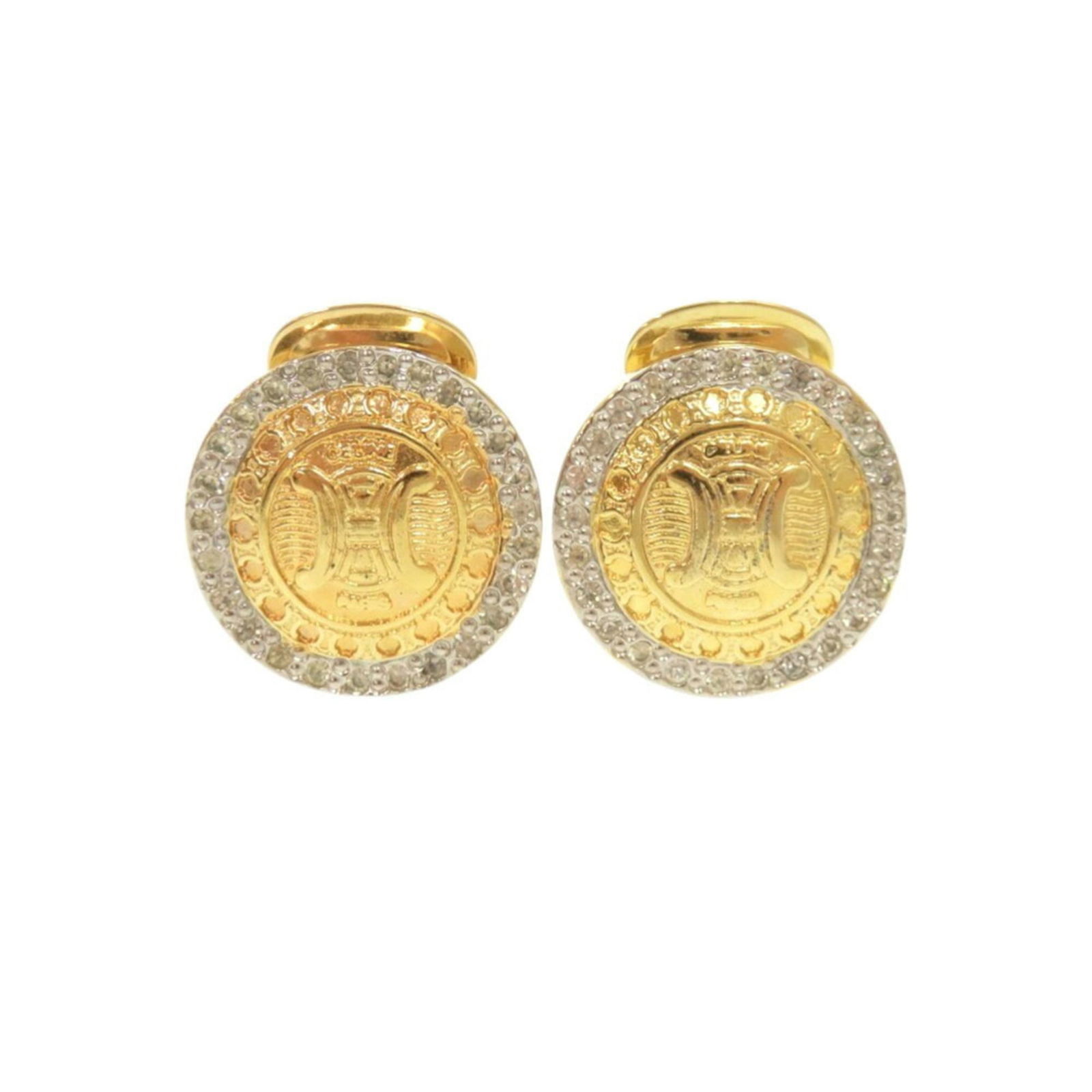 Metal Celine Clip Earrings: Metal Celine Clip Earrings This listing features Metal Celine Clip Earrings. Item specifics are provided below. Item Specifics: Brand: Celine Type: Clip Earrings Gender: Women Material: Metal Color:
