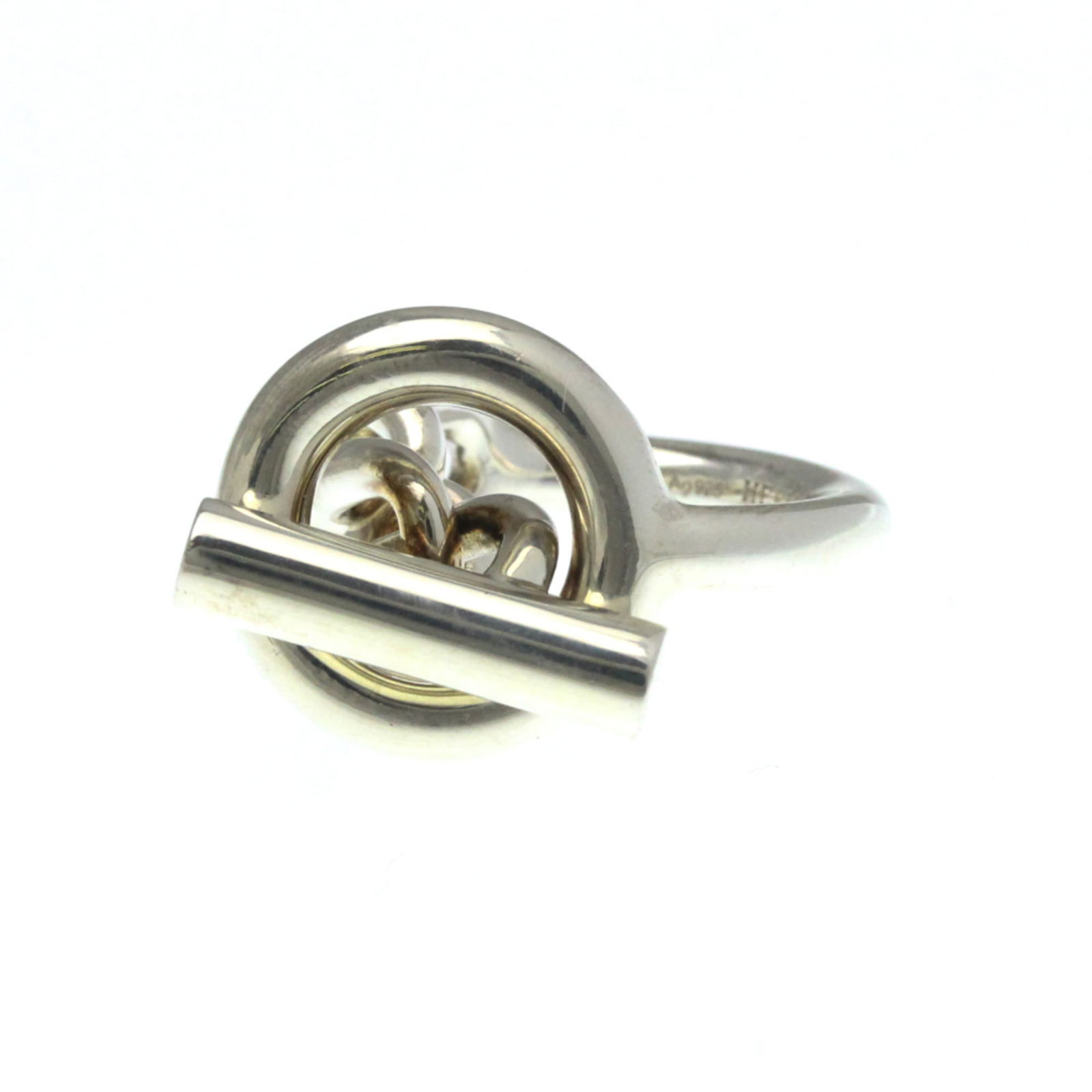 Silver Hermes Band Ring: Silver Hermes Band Ring This listing features Silver Hermes Band Ring. Item specifics are provided below. Item Specifics: Brand: Hermes Type: Band Ring Style: Fashion Gender: Men,Women Color: Silver M