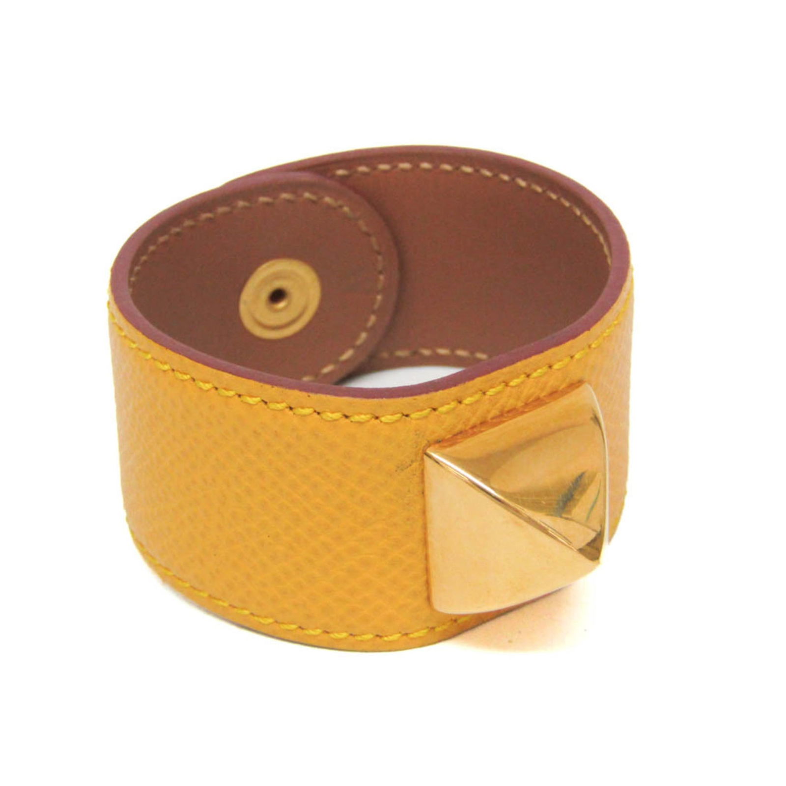 Leather Hermes Bangle Courchevel: Leather Hermes Bangle Courchevel This listing features Leather Hermes Bangle Courchevel. Item specifics are provided below. Item Specifics: Brand: Hermes Type: Bangle Style: Fashion Gender: Women Mate