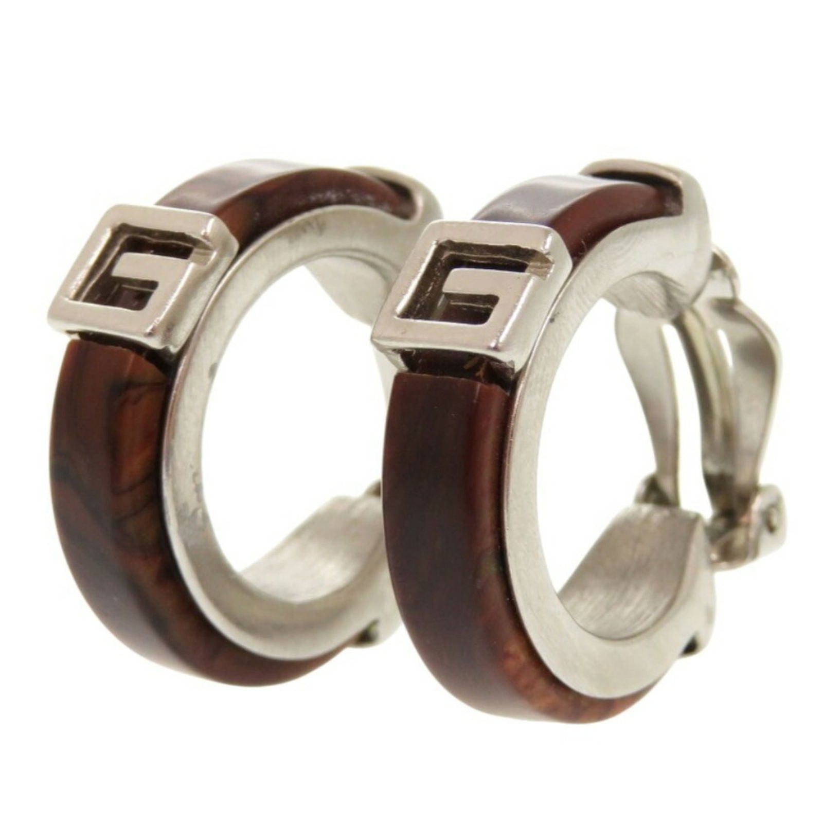 Wood - Givenchy Clip Earrings Metal: Wood - Givenchy Clip Earrings Metal This listing features Wood - Givenchy Clip Earrings Metal. Item specifics are provided below. Item Specifics: Brand: Givenchy Type: Clip Earrings Gender: Women