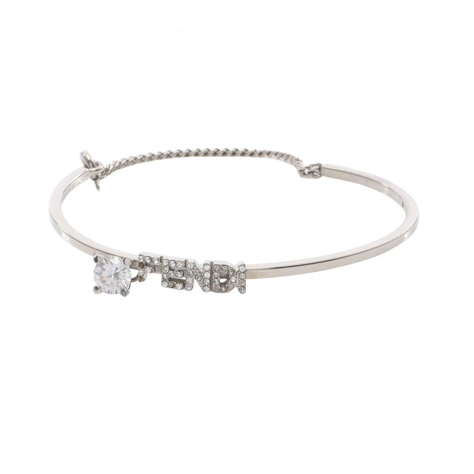 Steel Fendi Charm Bracelet Stainless: Steel Fendi Charm Bracelet Stainless This listing features Steel Fendi Charm Bracelet Stainless. Item specifics are provided below. Item Specifics: Brand: Fendi Type: Charm Bracelet Gender: Women