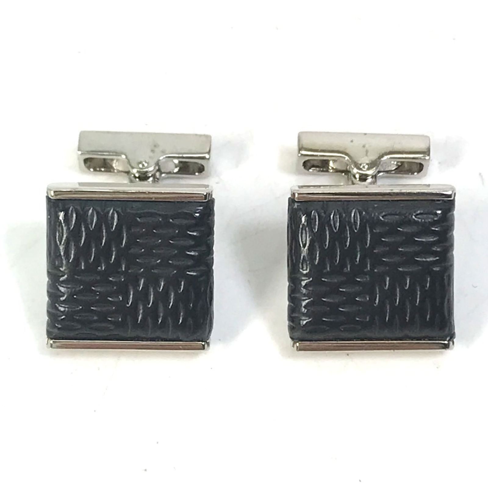 Graphite Louis Vuitton Cufflinks Damier