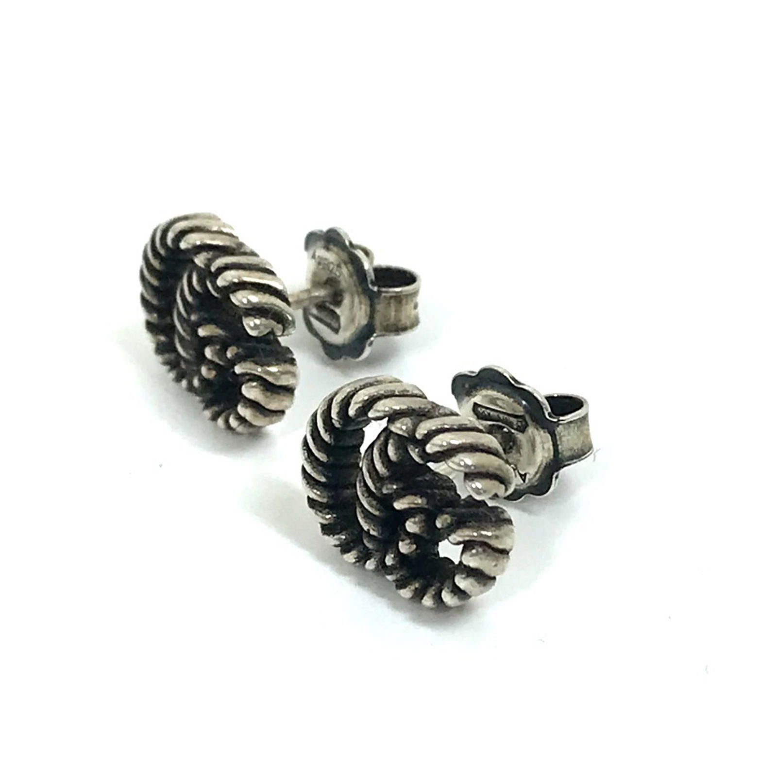 925 Gucci Stud Earrings Silver - 2