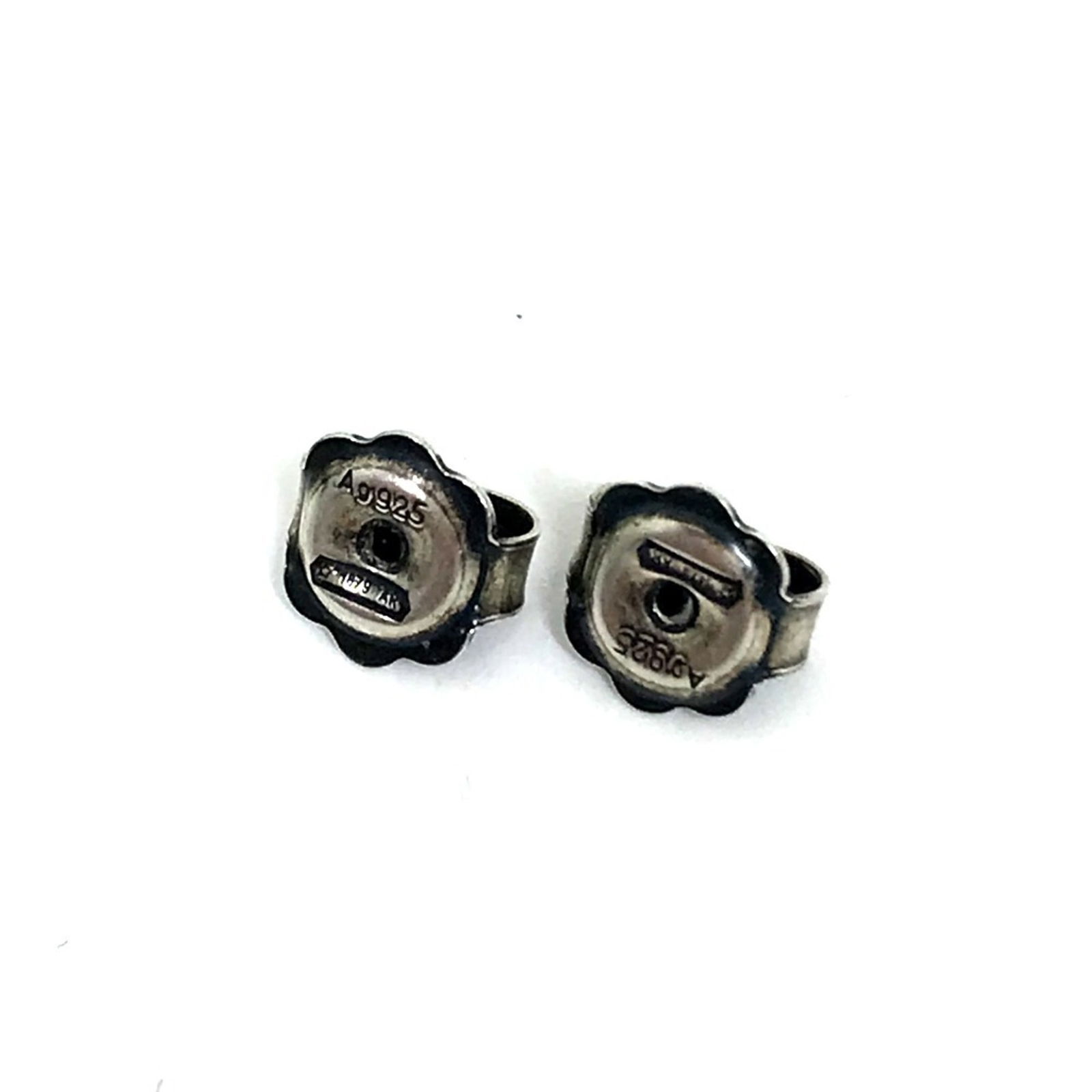 925 Gucci Stud Earrings Silver - 8
