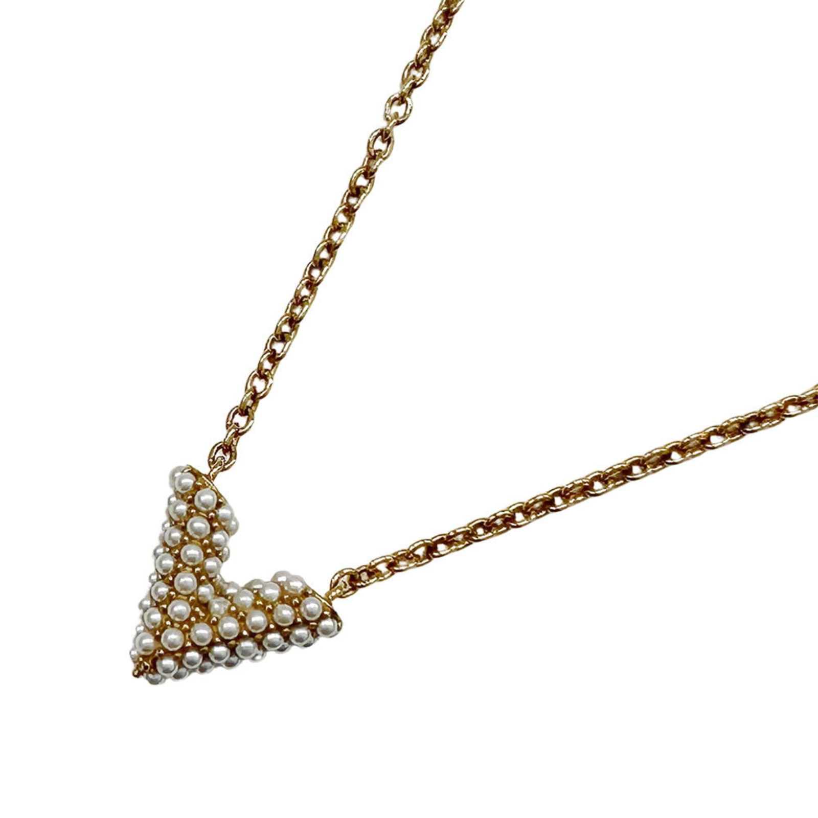 M68358 - Louis Vuitton GP Collier Essential V Pearl Necklace for Women: M68358 - Louis Vuitton GP Collier Essential V Pearl Necklace for Women This listing features M68358 - Louis Vuitton GP Collier Essential V Pearl Necklace for Women. Item specifics are provided below.