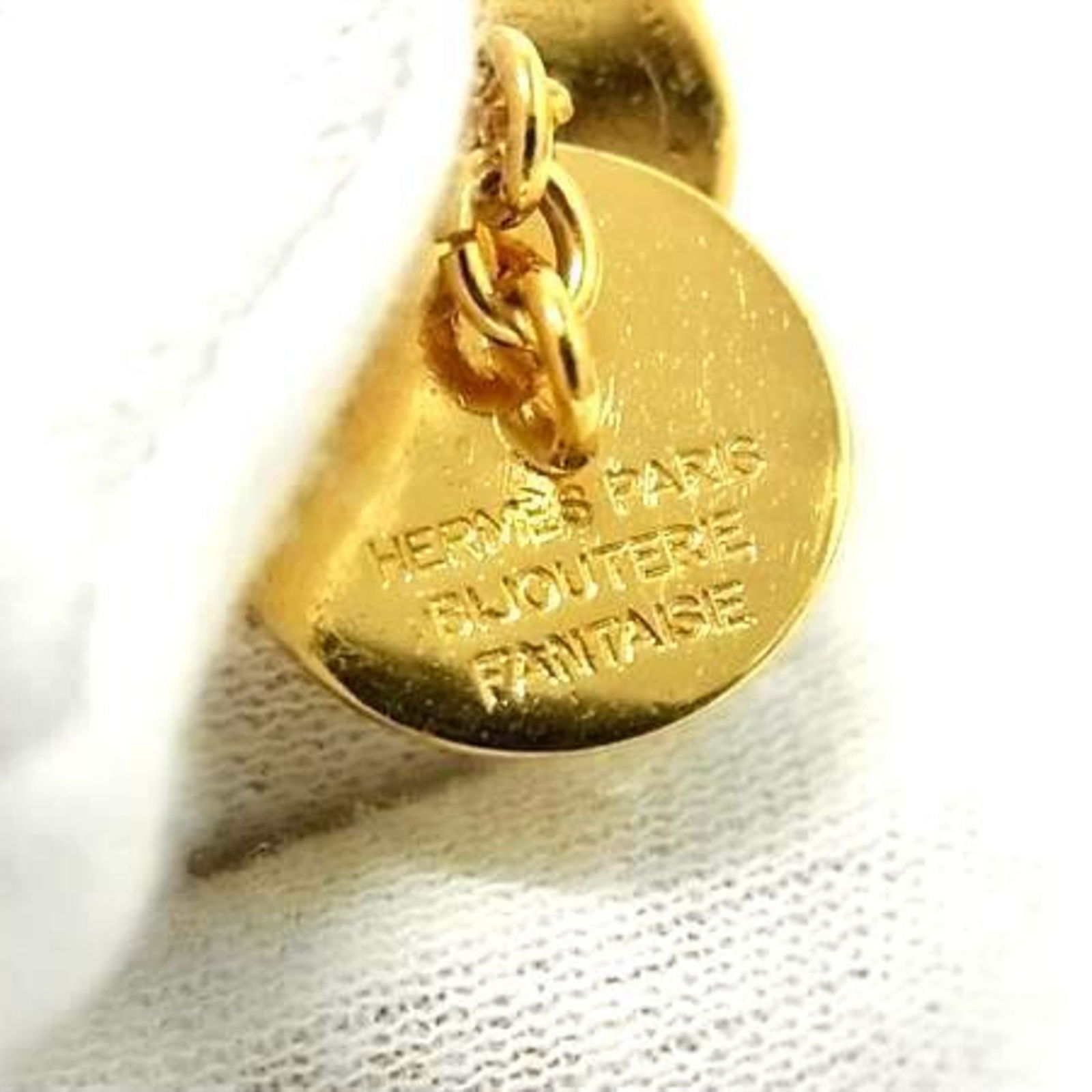 Metal Hermes Cufflinks - 3