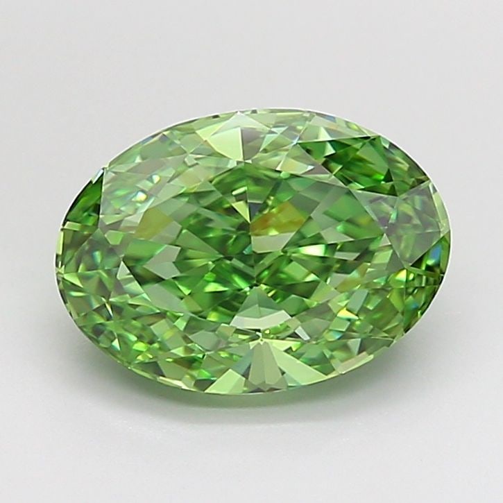 Loose Lab Diamond - IGI Oval 3.02ct Fancy Vivid Green VVS2: Loose Lab Diamond - IGI Oval 3.02ct Fancy Vivid Green VVS2 This listing features Loose Lab Diamond - IGI Oval 3.02ct Fancy Vivid Green VVS2. Item specifics are provided below. Item Specifics: