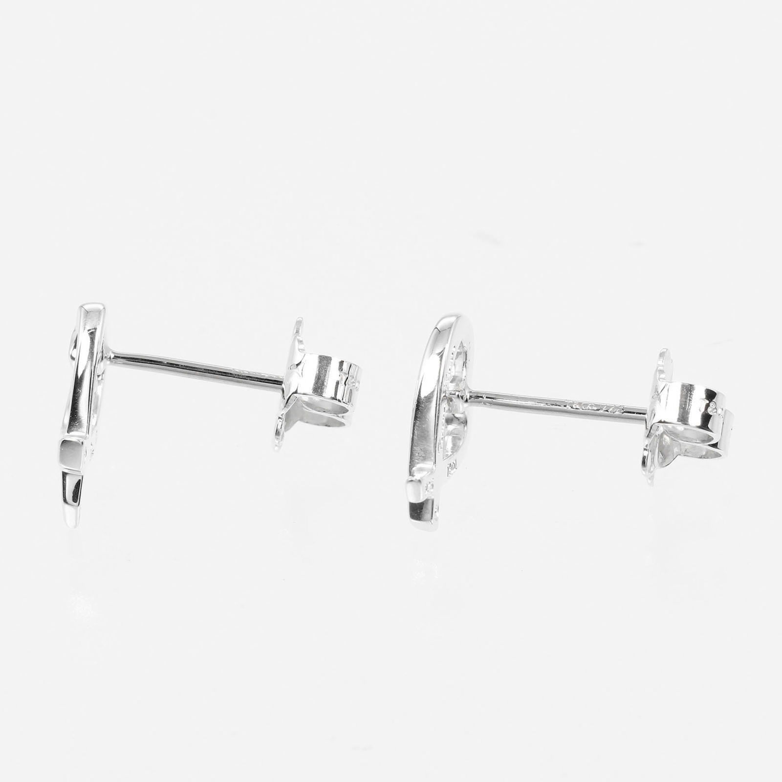 925 Tiffany Stud Earrings Silver - 5
