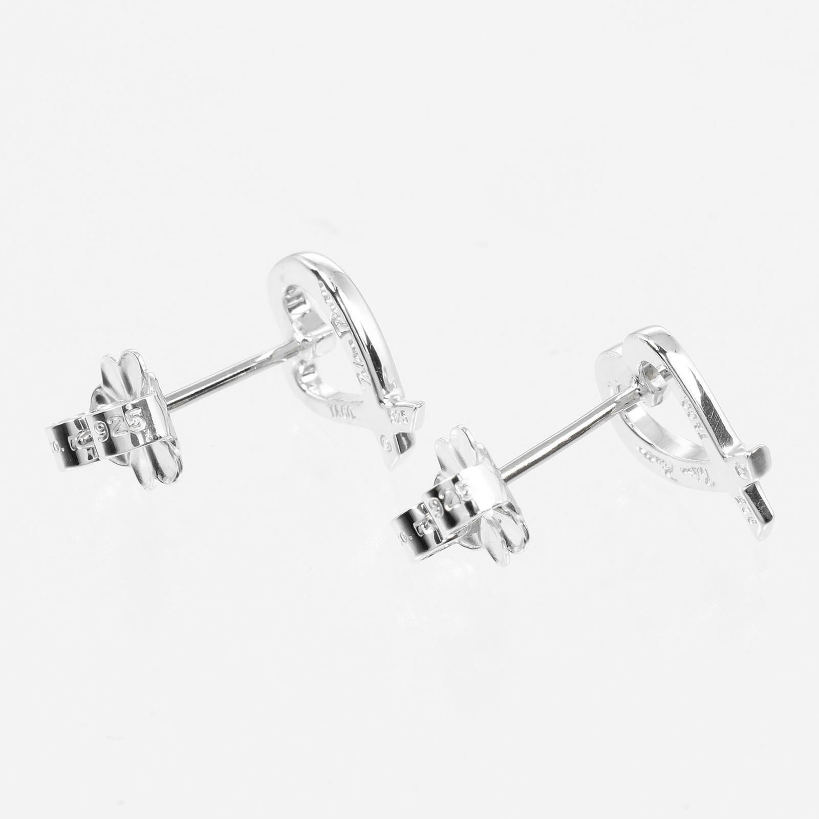 925 Tiffany Stud Earrings Silver - 6
