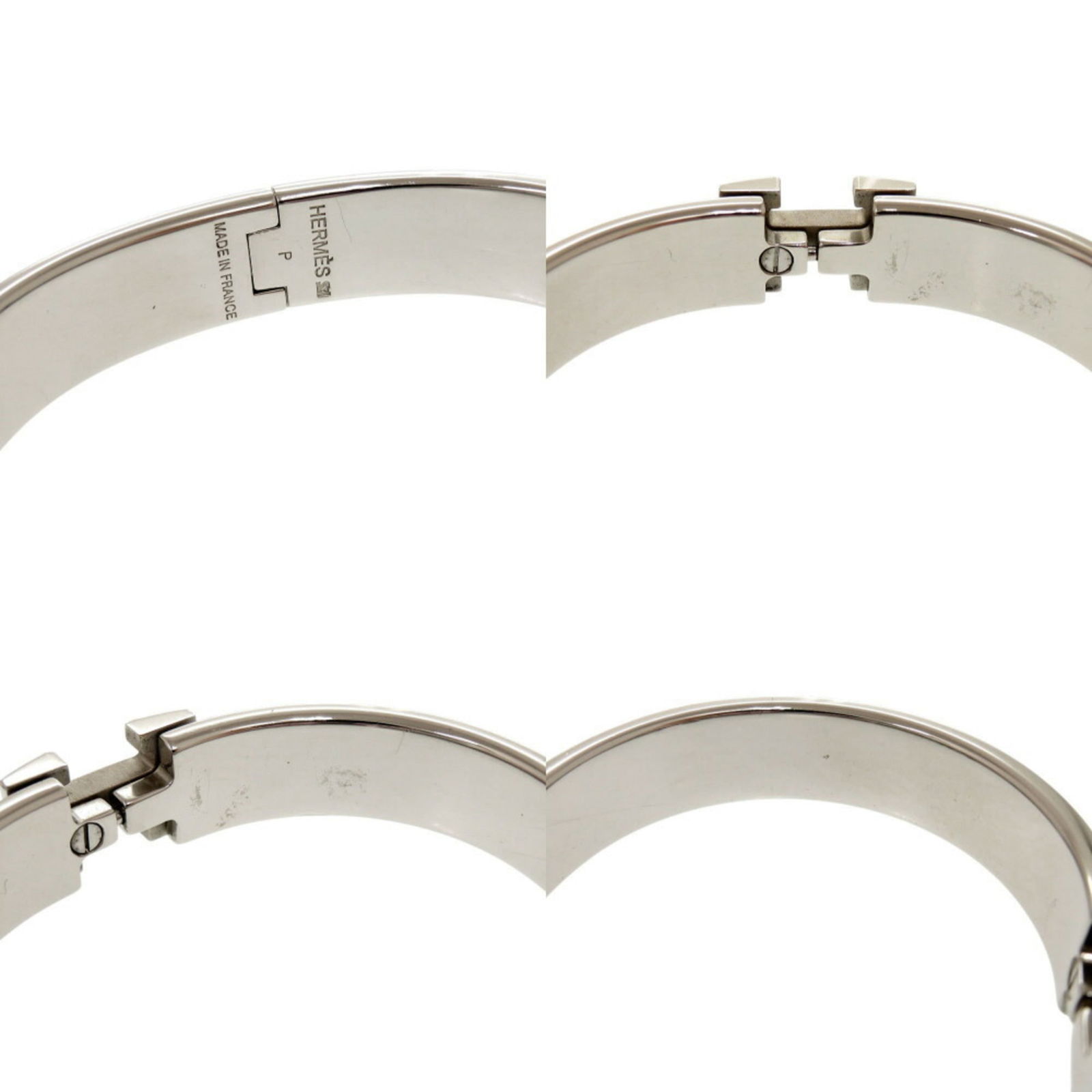 Metal Hermes Bangle - 10
