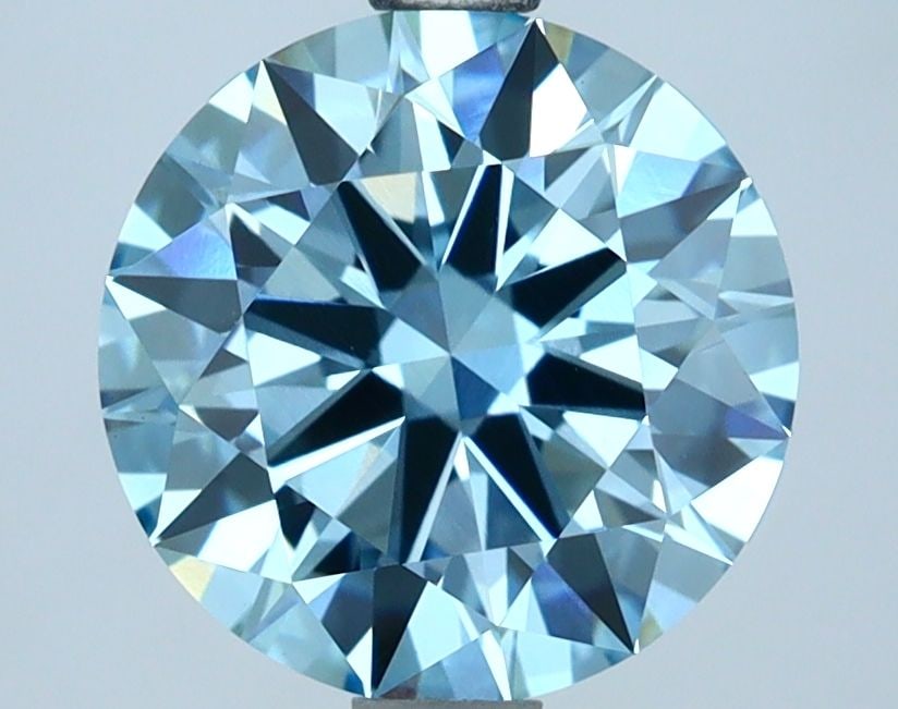 Ideal Loose Lab Diamond - IGI Round 2.5ct Fancy Vivid Blue VVS2: Ideal Loose Lab Diamond - IGI Round 2.5ct Fancy Vivid Blue VVS2 This listing features Ideal Loose Lab Diamond - IGI Round 2.5ct Fancy Vivid Blue VVS2. Item specifics are provided below. Item