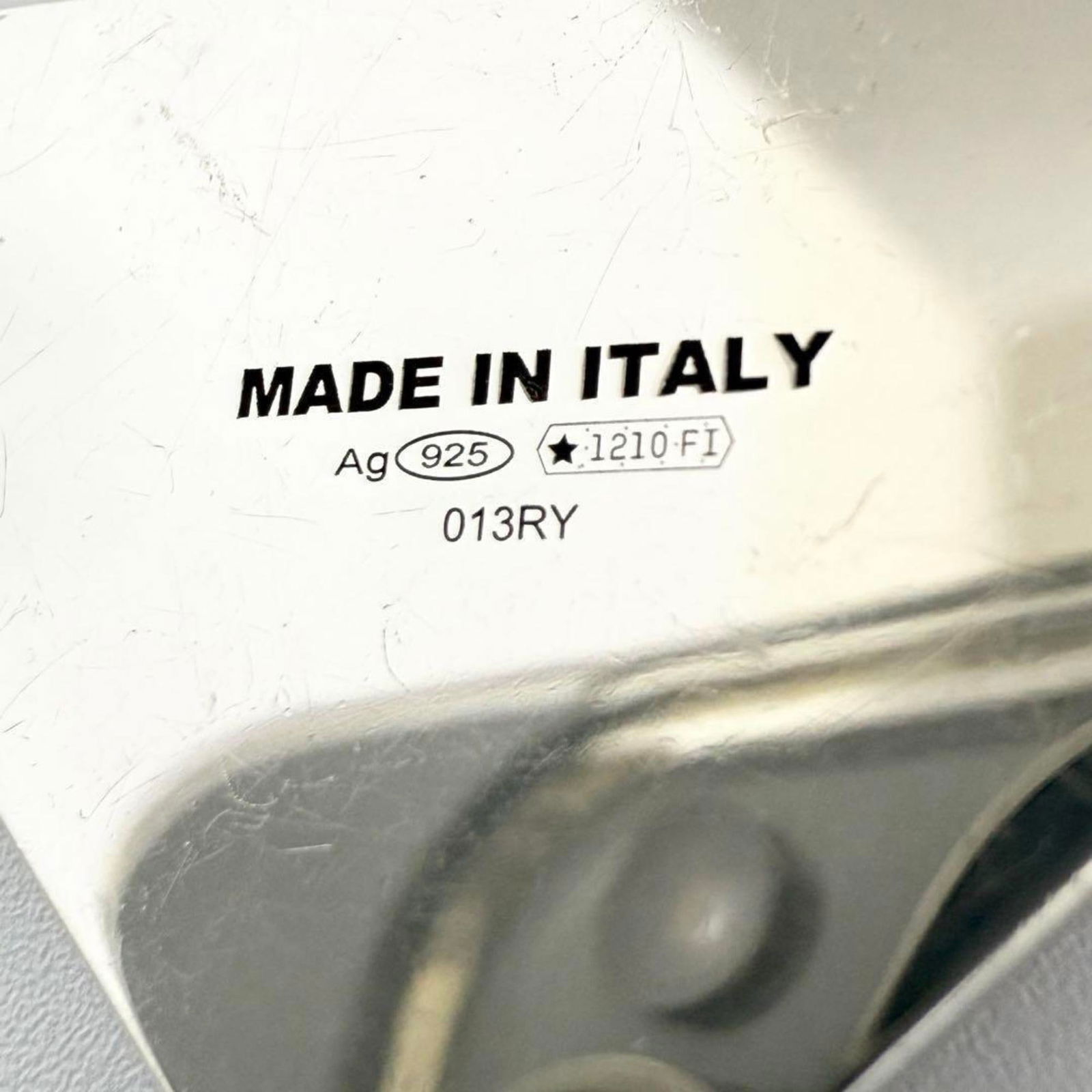 925 Prada Drop Earrings Silver - 8