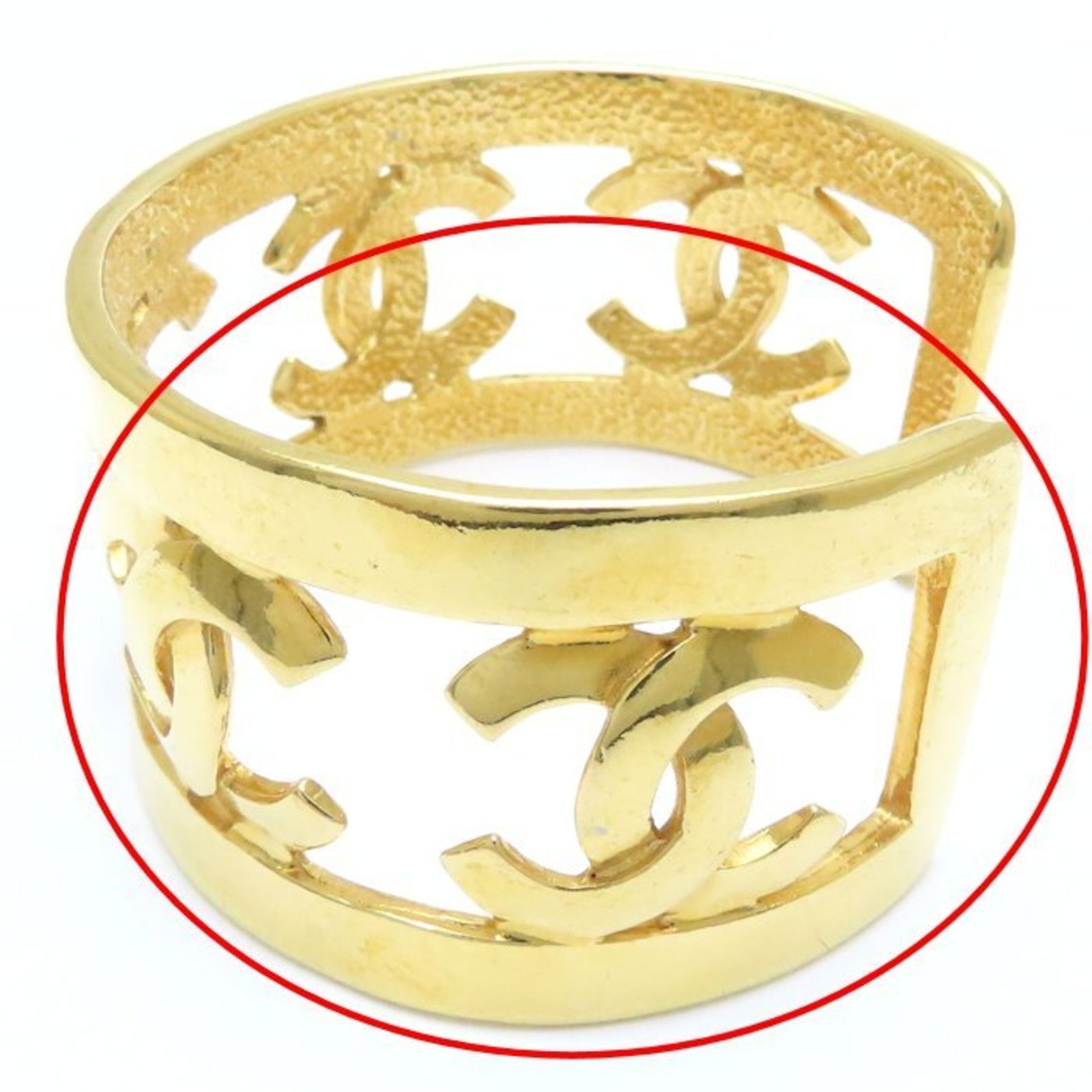Plating Chanel Bangle Gold - 6