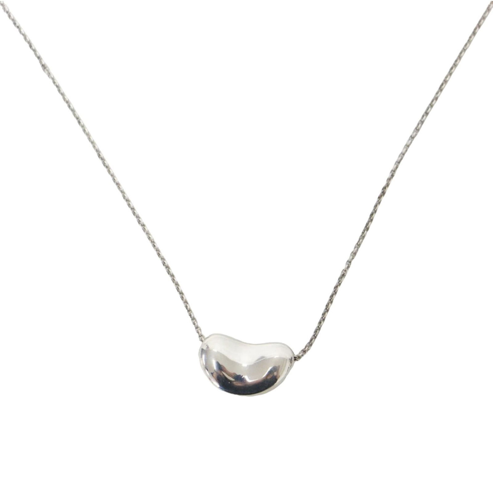 Women's TIFFANY&Co. Tiffany Necklace Silver Elsa Peretti Bean Pendant SV925: Women's TIFFANY&Co. Tiffany Necklace Silver Elsa Peretti Bean Pendant SV925 This listing features Women's TIFFANY&Co. Tiffany Necklace Silver Elsa Peretti Bean Pendant SV925. Item specifics are