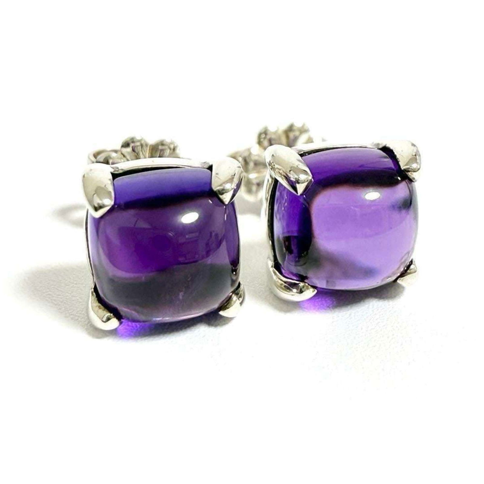 925 Tiffany Stud Earrings Silver - 5