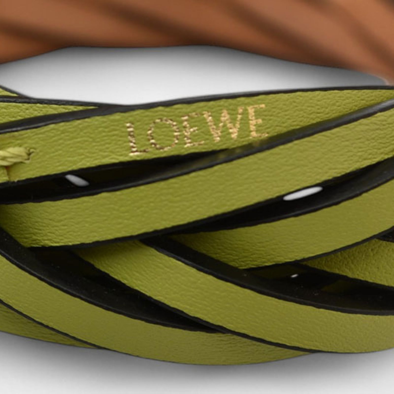 Leather Loewe Charm Bracelet - 3