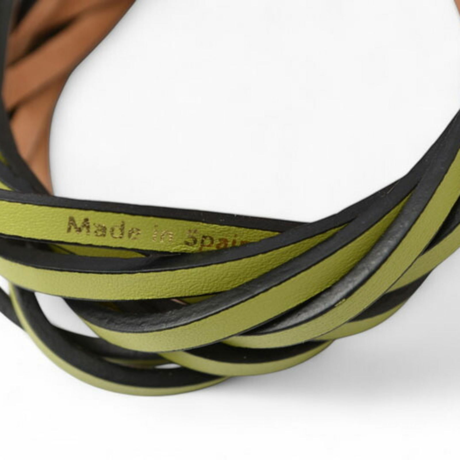 Leather Loewe Charm Bracelet - 4