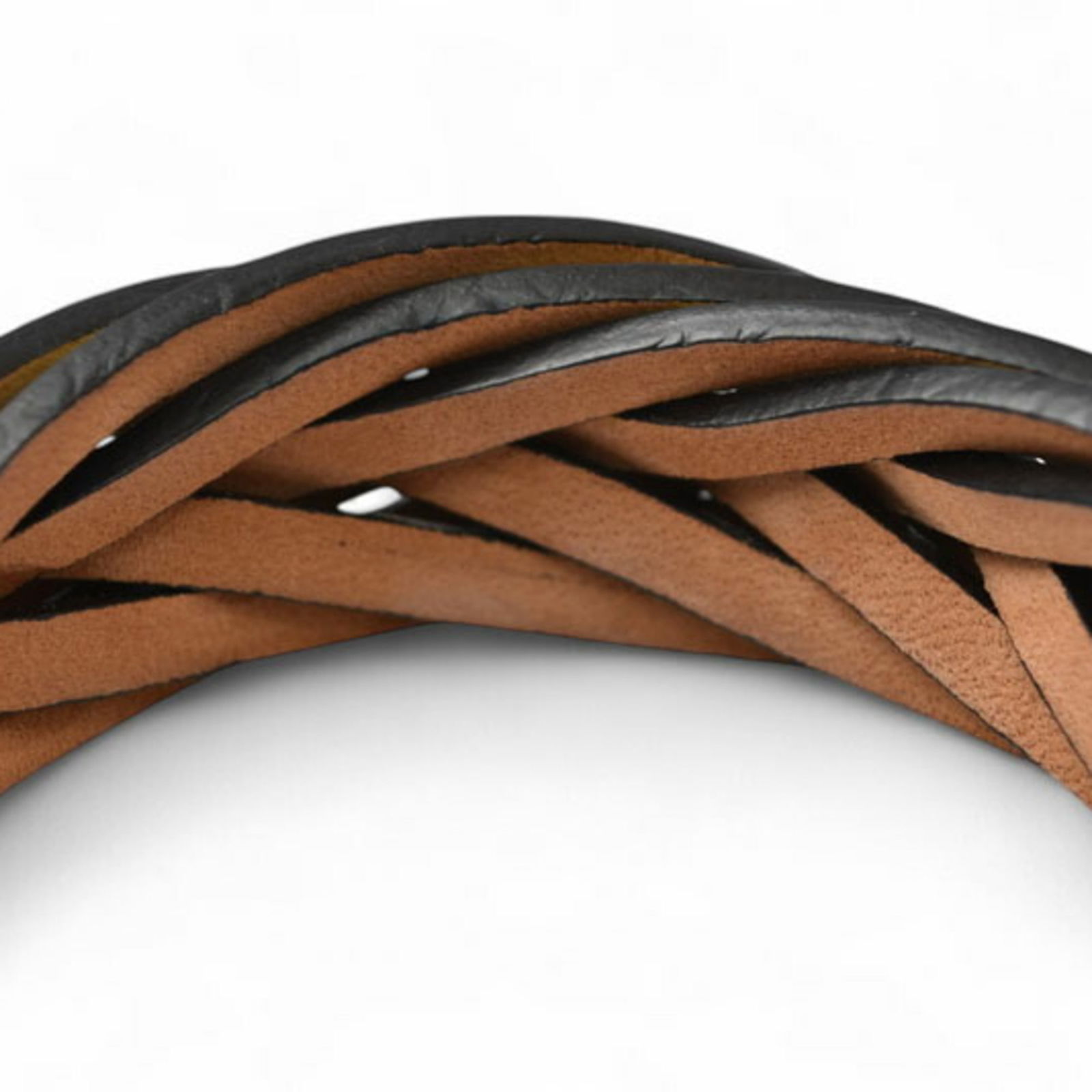 Leather Loewe Charm Bracelet - 7