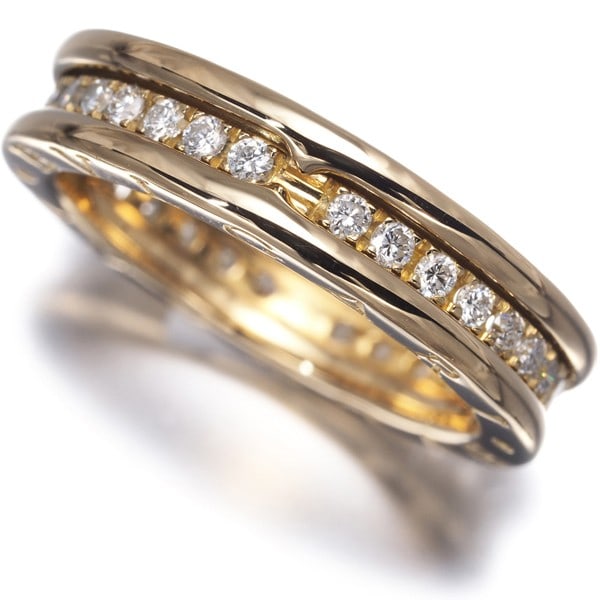 Gold Bvlgari Ring Diamond B.Zero1 Full Eternity Eu52 18K 750 Yellow: Gold Bvlgari Ring Diamond B.Zero1 Full Eternity Eu52 18K 750 Yellow This listing features Gold Bvlgari Ring Diamond B.Zero1 Full Eternity Eu52 18K 750 Yellow. Item specifics are provided below. Item