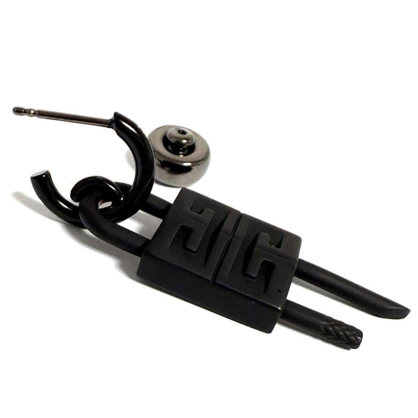 Metal Givenchy Drop Earrings - 3