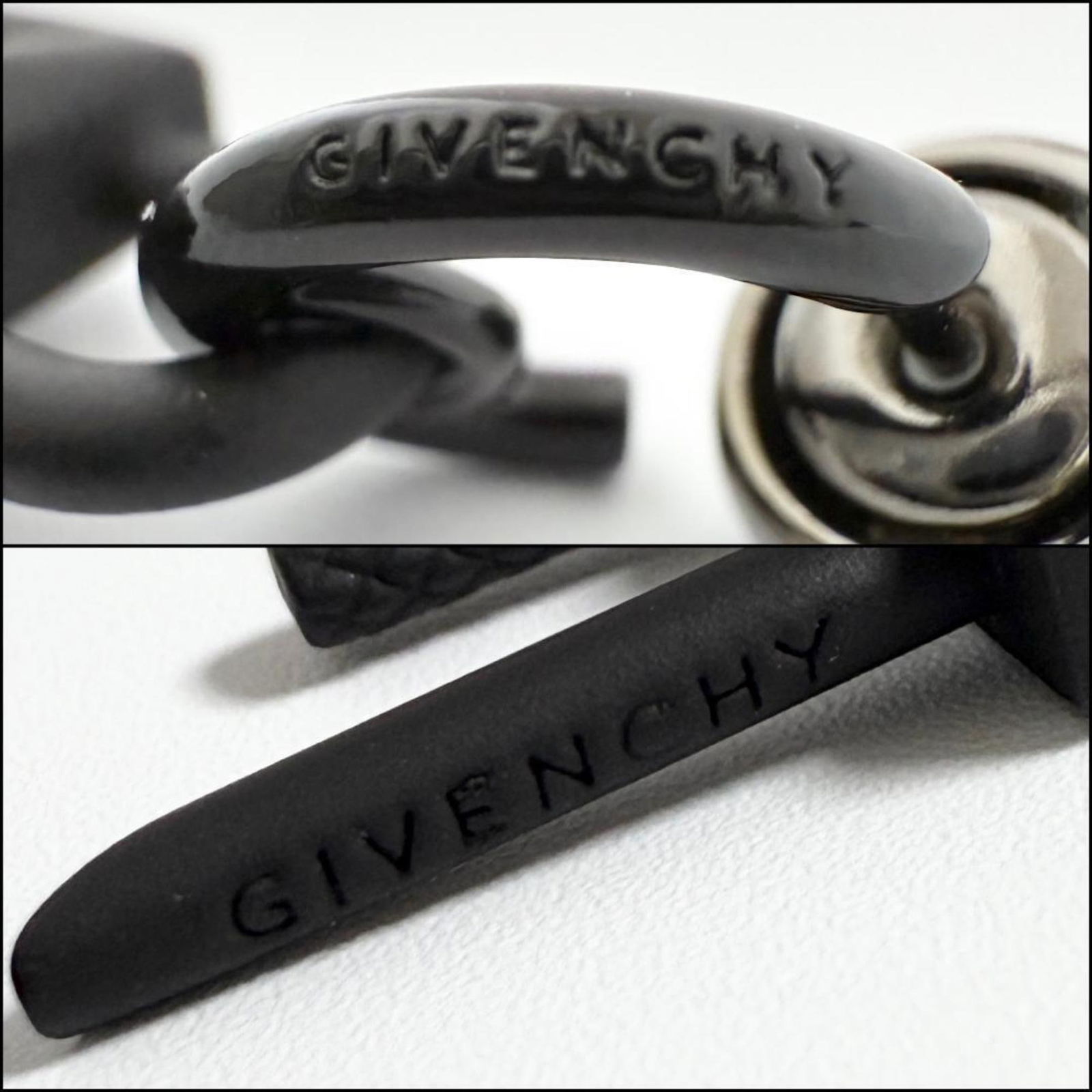 Metal Givenchy Drop Earrings - 8