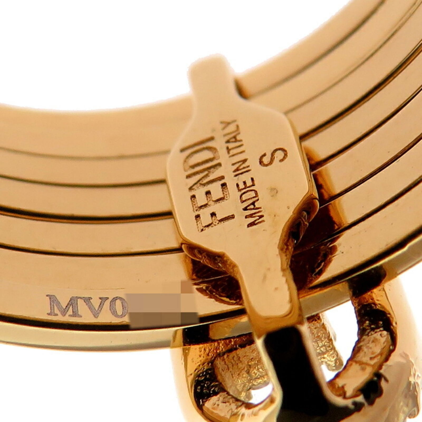 Plating Fendi Band Ring Gold - 6