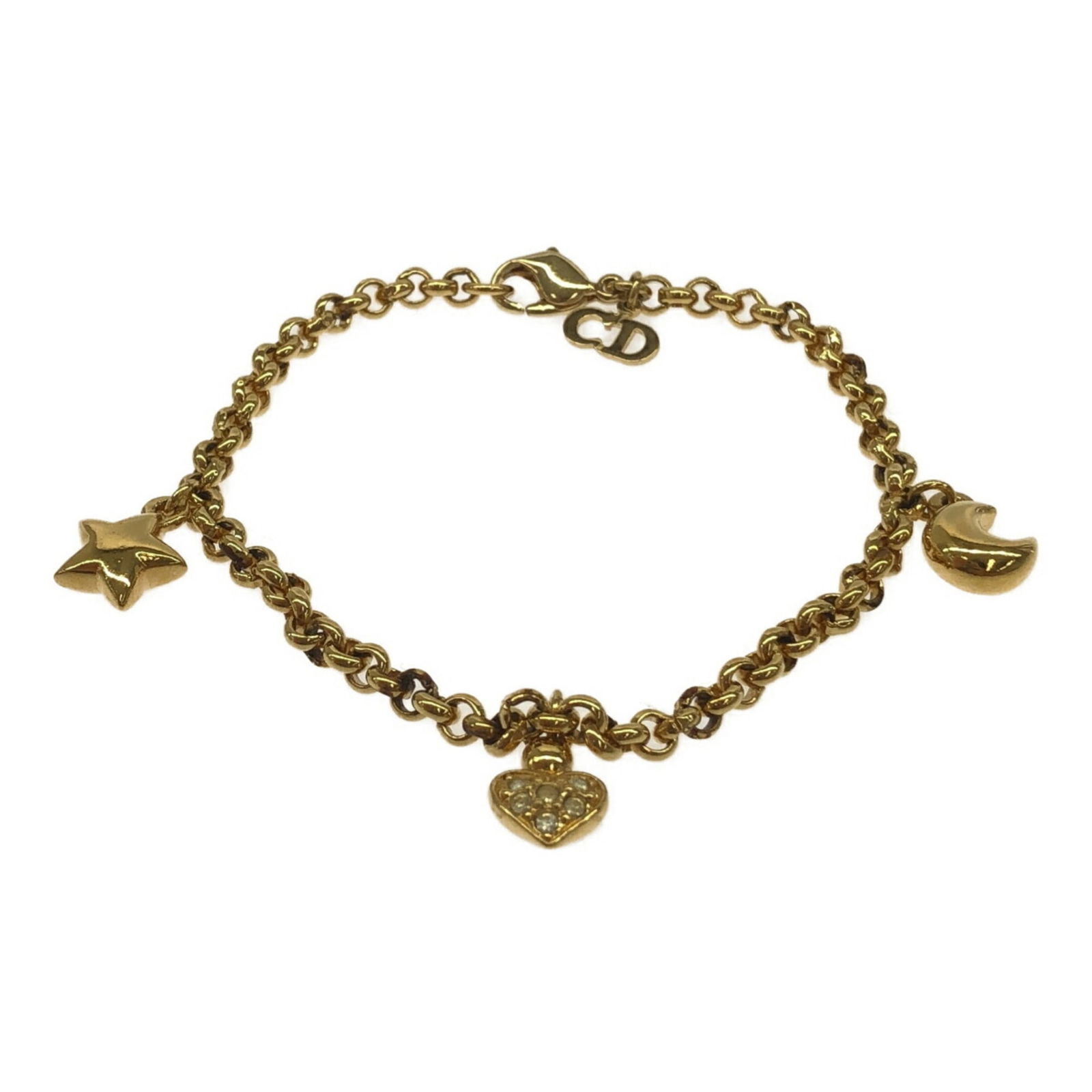 Bracelet Christian Dior Charm: Bracelet Christian Dior Charm This listing features Bracelet Christian Dior Charm. Item specifics are provided below. Item Specifics: Brand: Christian Dior Type: Charm Bracelet Style: Casual Gender: