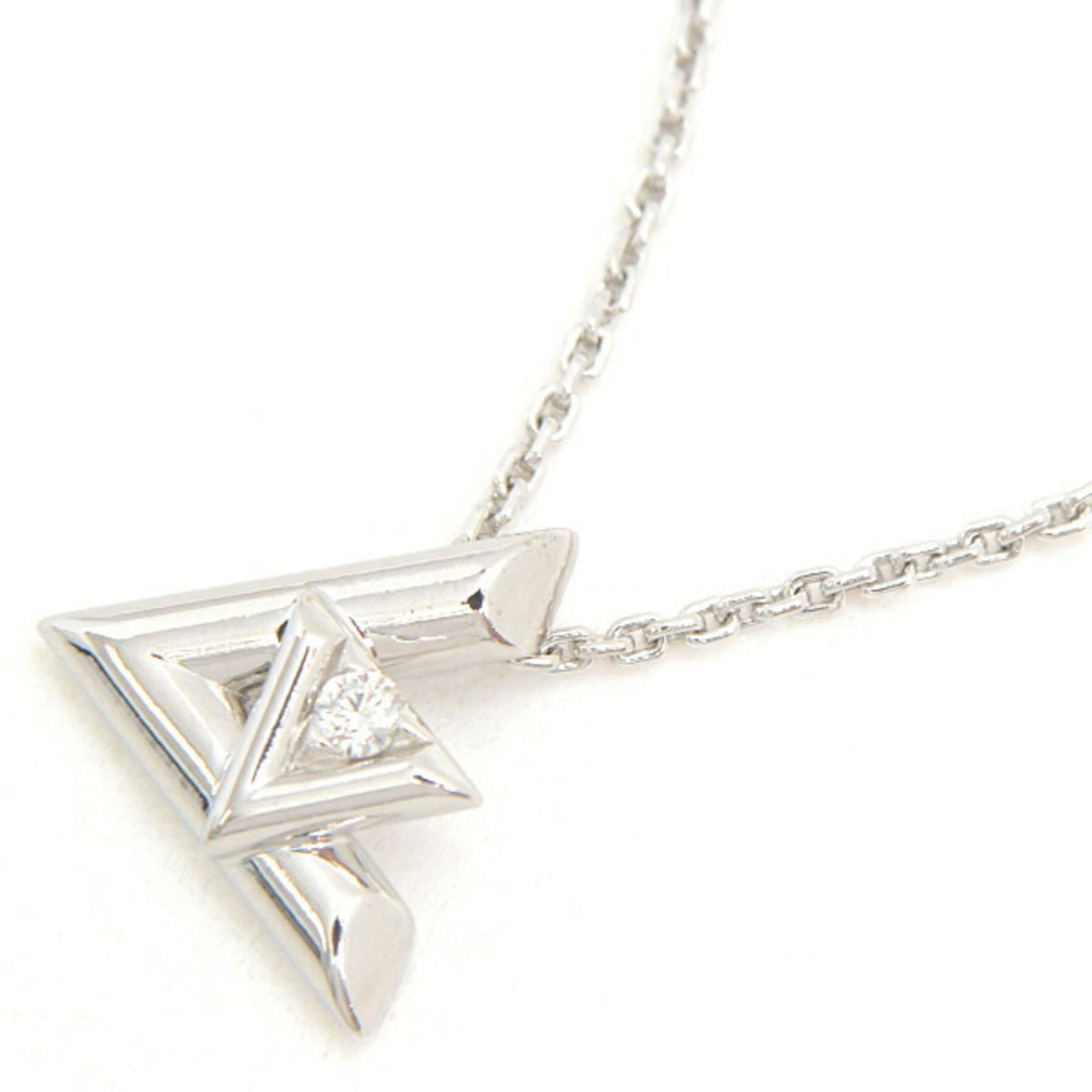 750WG Louis Vuitton Necklace Women's Volt One PM White Gold Q93806: 750WG Louis Vuitton Necklace Women's Volt One PM White Gold Q93806 This listing features 750WG Louis Vuitton Necklace Women's Volt One PM White Gold Q93806. Item specifics are provided below. Item