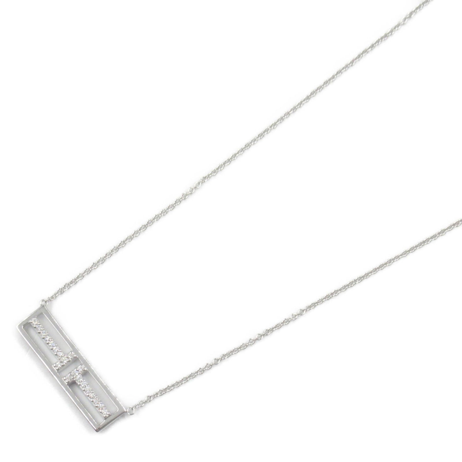 Clear Tiffany & Co. T TWO Horizontal Bar Necklace 18KWG (White Gold) Diamond Ladies: Clear Tiffany & Co. T TWO Horizontal Bar Necklace 18KWG (White Gold) Diamond Ladies This listing features Clear Tiffany & Co. T TWO Horizontal Bar Necklace 18KWG (White Gold) Diamond Ladies. Item