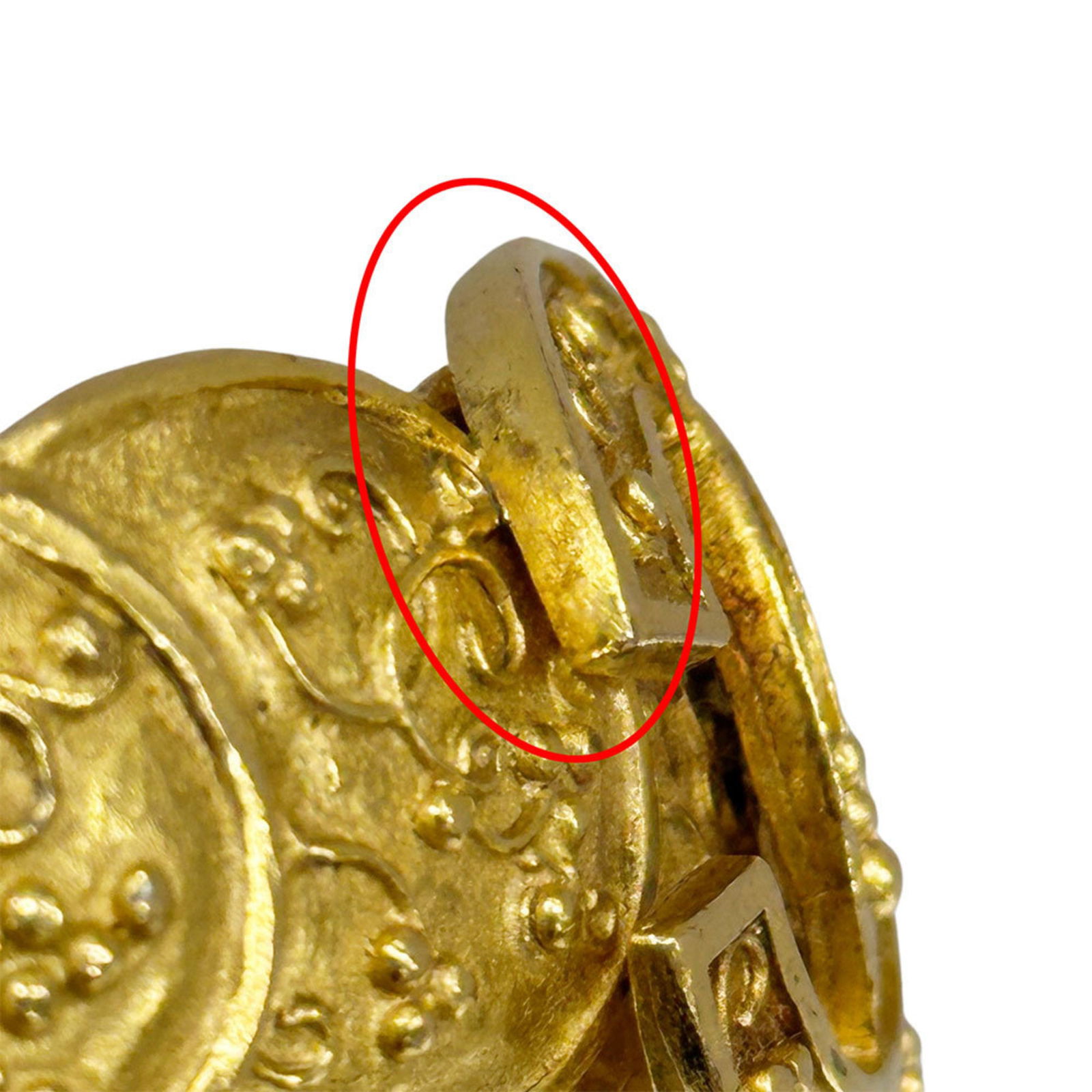 Plating Chanel Bangle Gold - 11