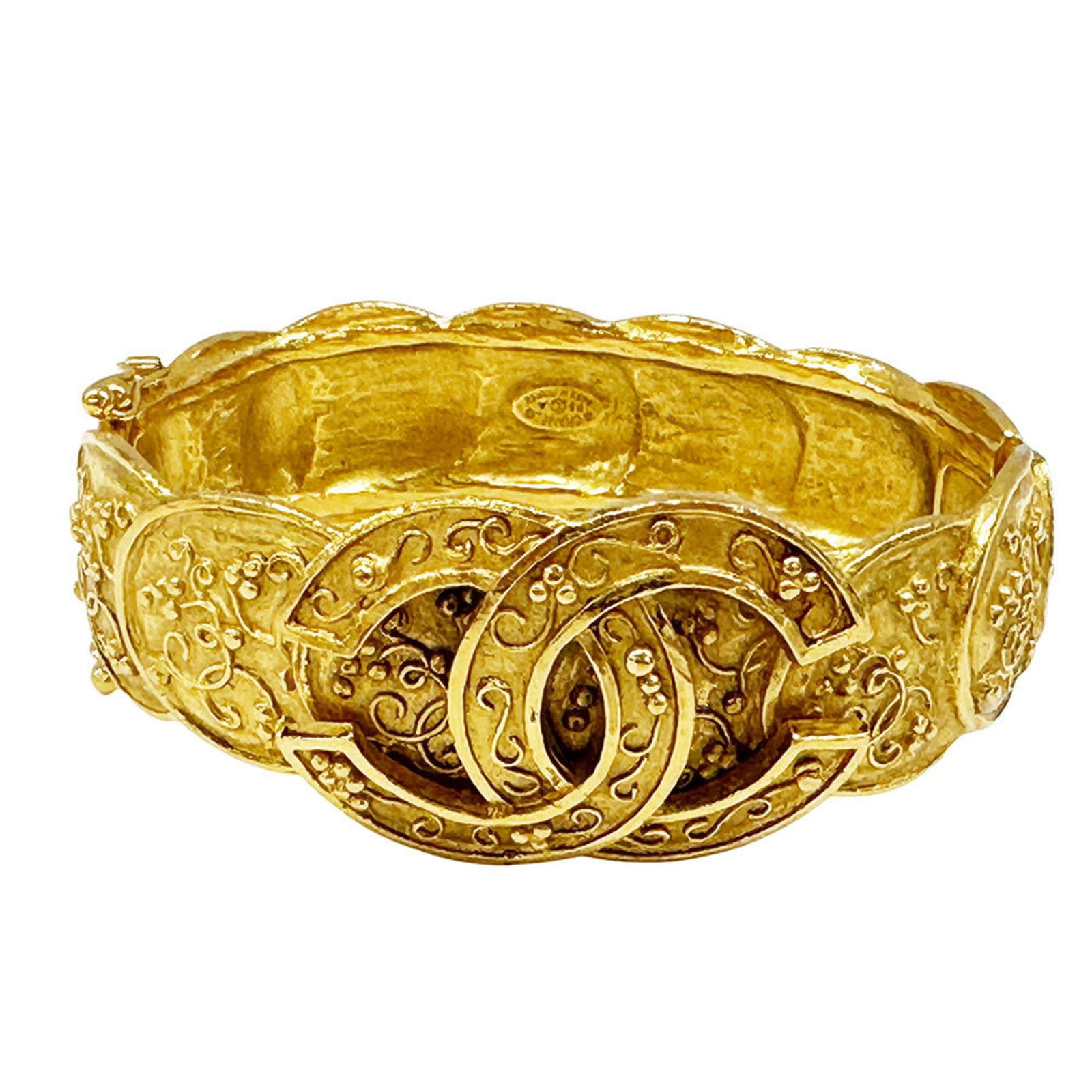 Plating Chanel Bangle Gold - 5