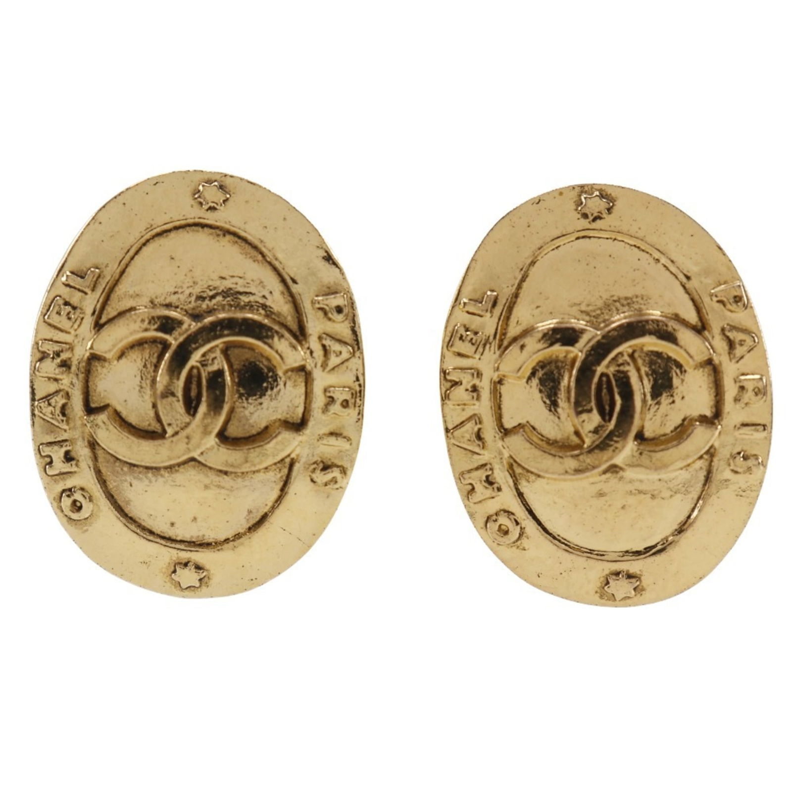 Plating Chanel Clip Earrings Gold: Plating Chanel Clip Earrings Gold This listing features Plating Chanel Clip Earrings Gold. Item specifics are provided below. Item Specifics: Brand: Chanel Type: Clip Earrings Gender: Women