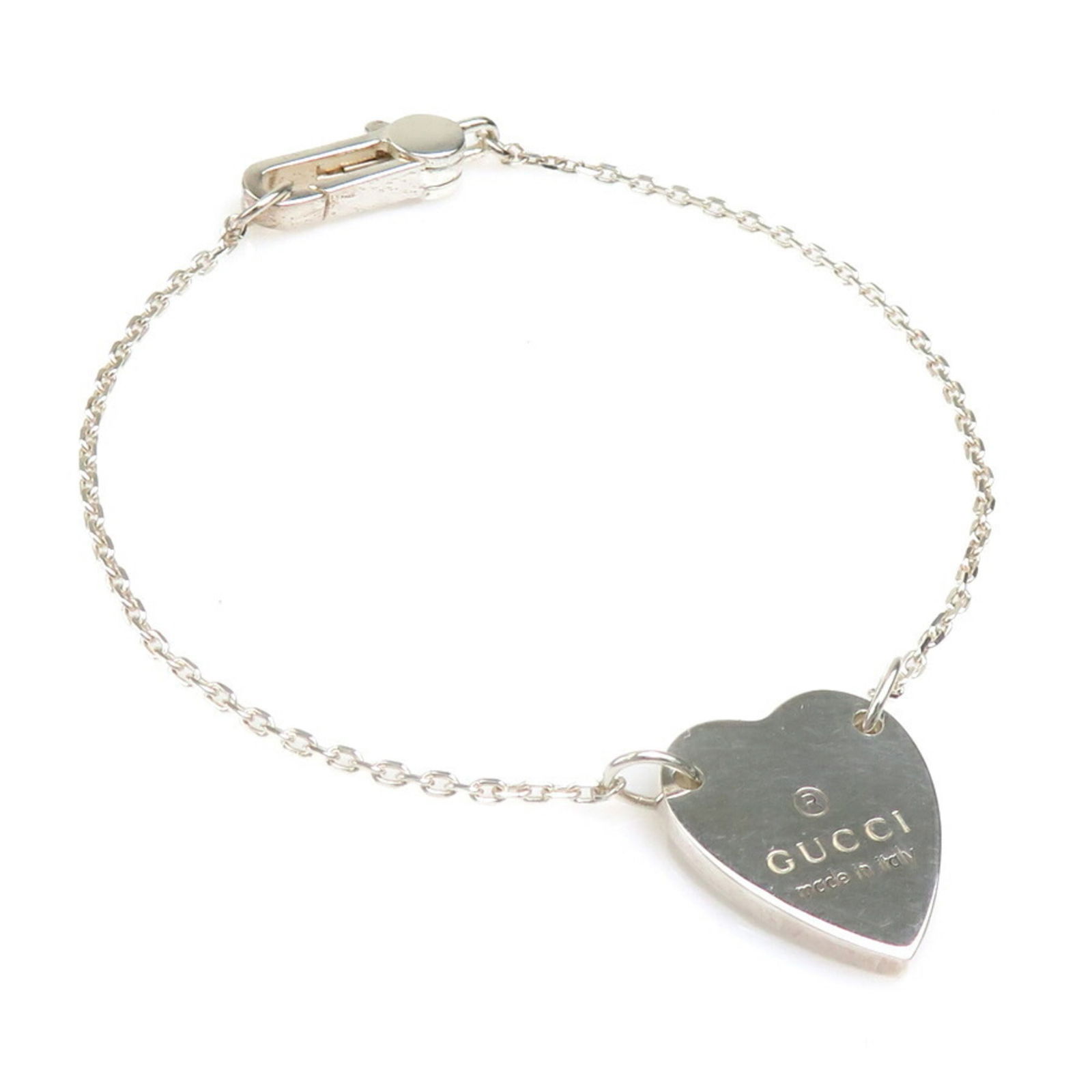925 Gucci Charm Bracelet Silver: 925 Gucci Charm Bracelet Silver This listing features 925 Gucci Charm Bracelet Silver. Item specifics are provided below. Item Specifics: Brand: Gucci Type: Charm Bracelet Gender: Women Material: Silv