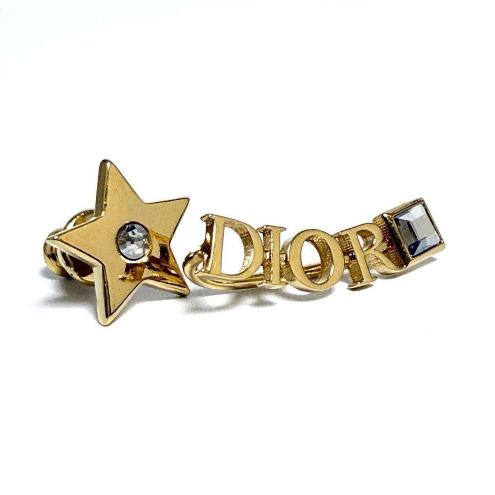 Rhinestone - Christian Dior Stud Earrings Metal: Rhinestone - Christian Dior Stud Earrings Metal This listing features Rhinestone - Christian Dior Stud Earrings Metal. Item specifics are provided below. Item Specifics: Brand: Christian Dior Type: St
