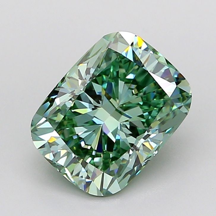 Loose Lab Diamond - IGI Cushion Modified 3.08ct Fancy Vivid Green VVS2: Loose Lab Diamond - IGI Cushion Modified 3.08ct Fancy Vivid Green VVS2 This listing features Loose Lab Diamond - IGI Cushion Modified 3.08ct Fancy Vivid Green VVS2. Item specifics are provided below.