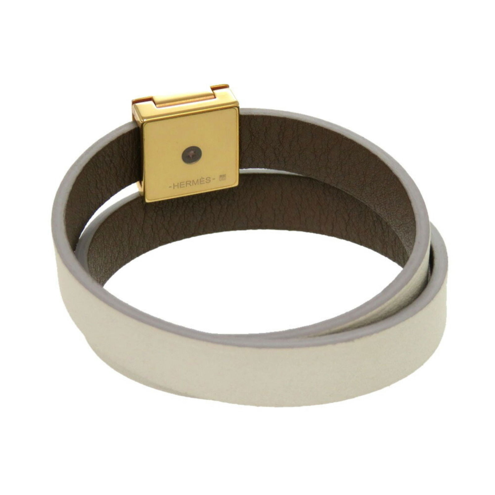 Leather Hermes Charm Bracelet - 4