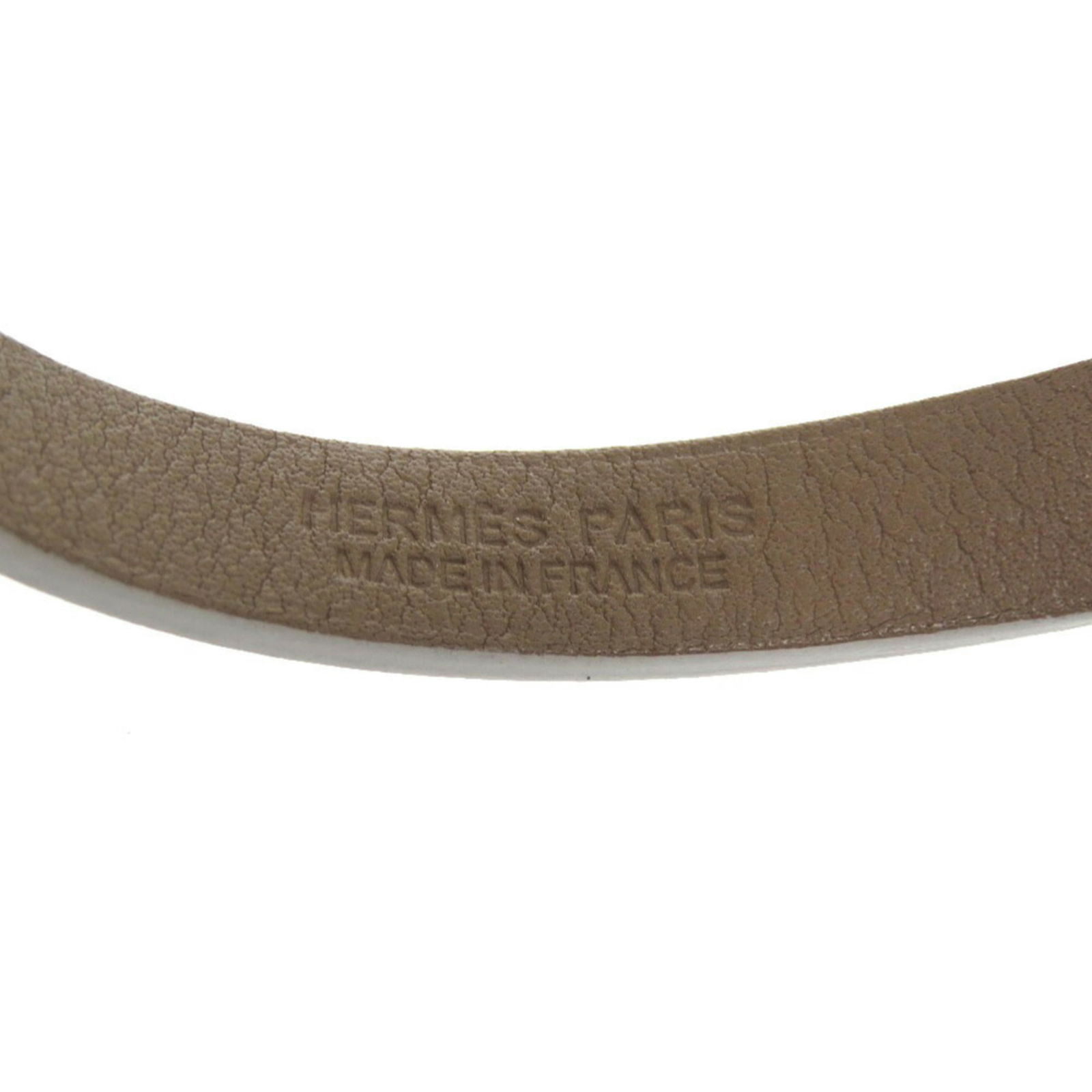 Leather Hermes Charm Bracelet - 5