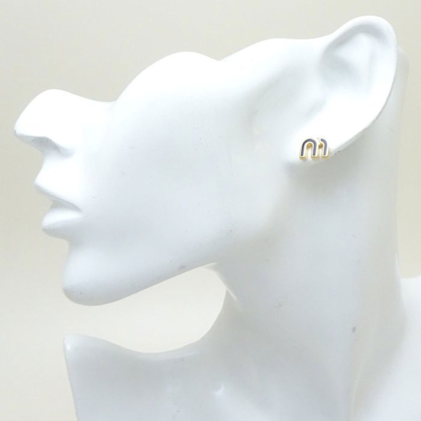 Plating Miu Stud Earrings Gold - 2