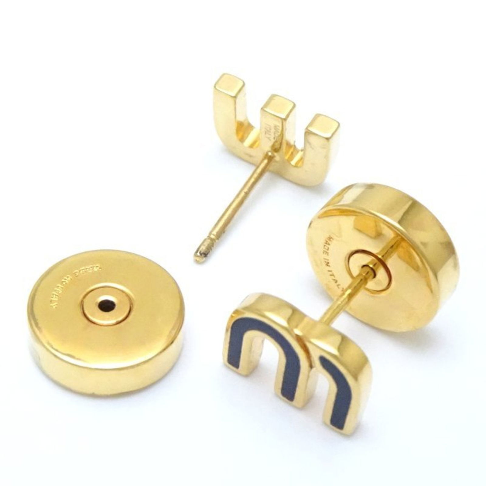 Plating Miu Stud Earrings Gold - 3